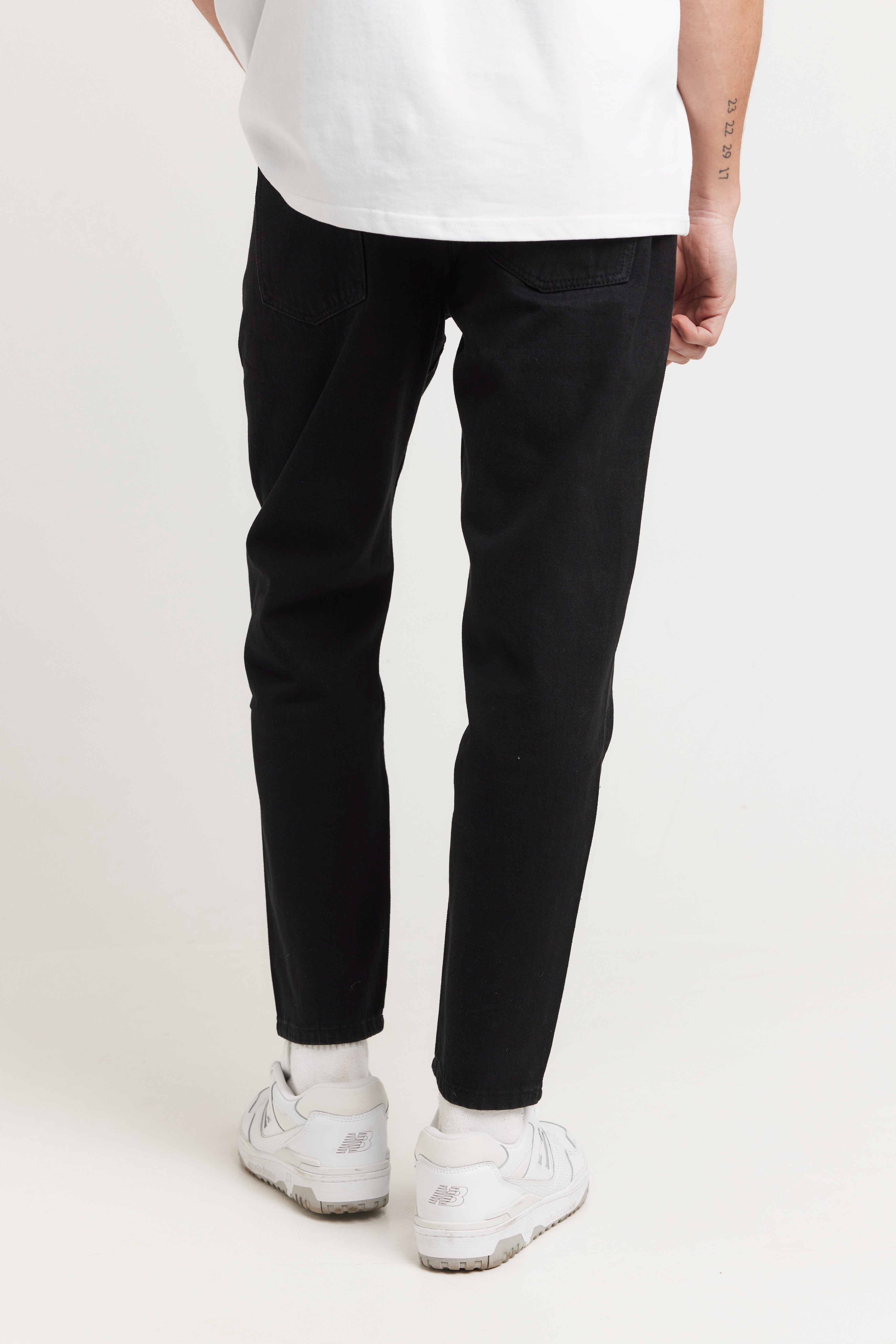 Steve Baggys Denim Solid Black