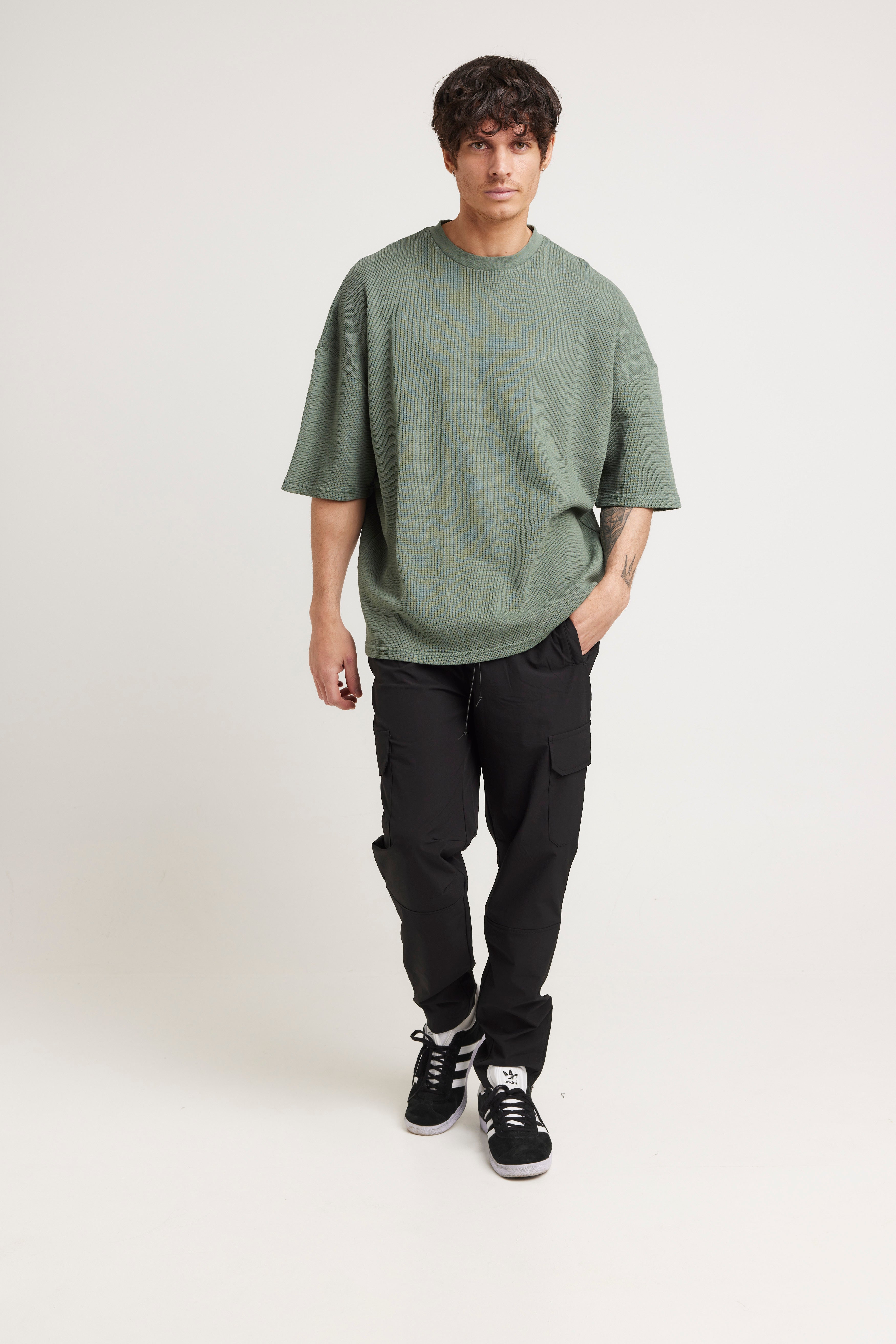 NTH Waffle Tee Army