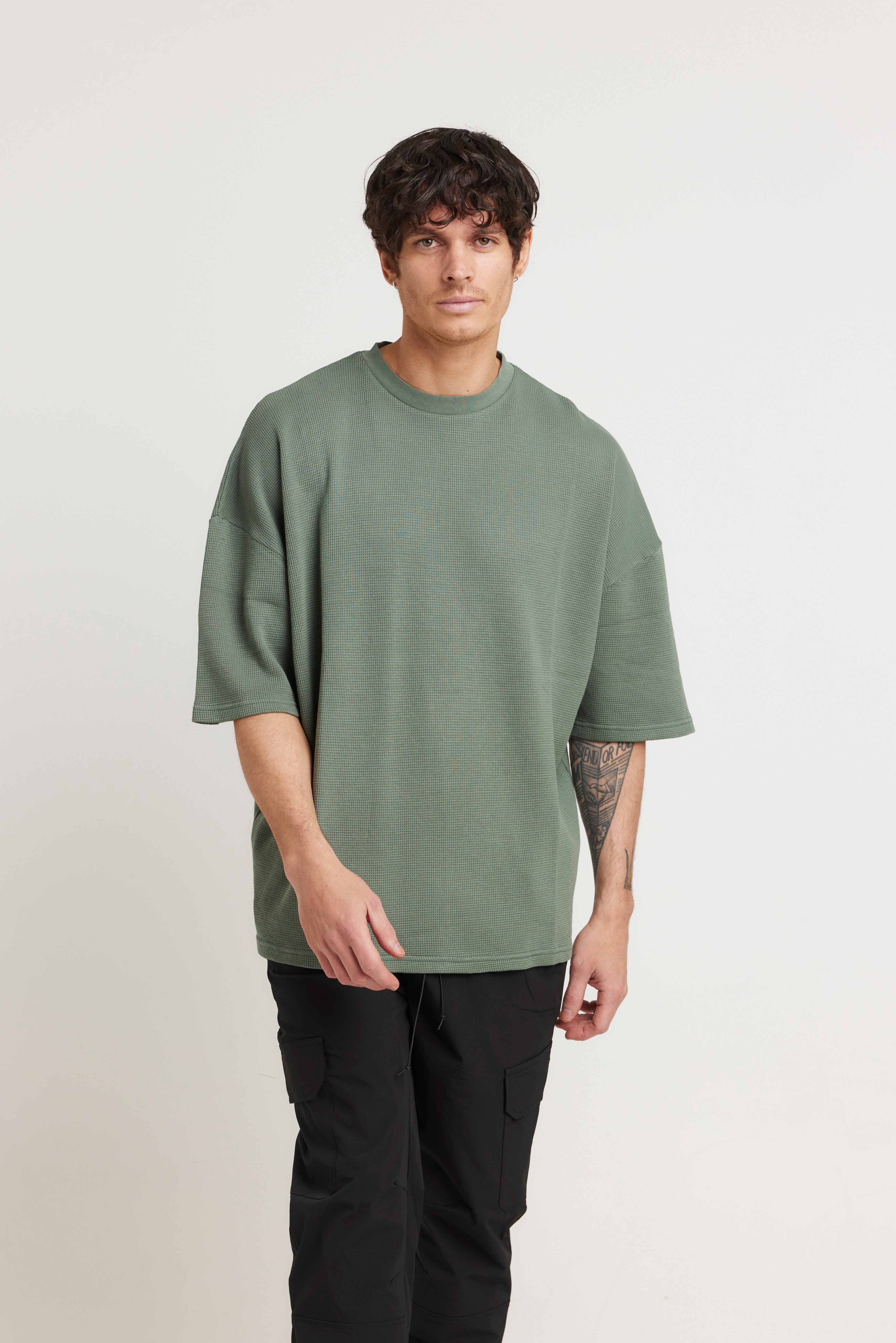NTH Waffle Tee Army