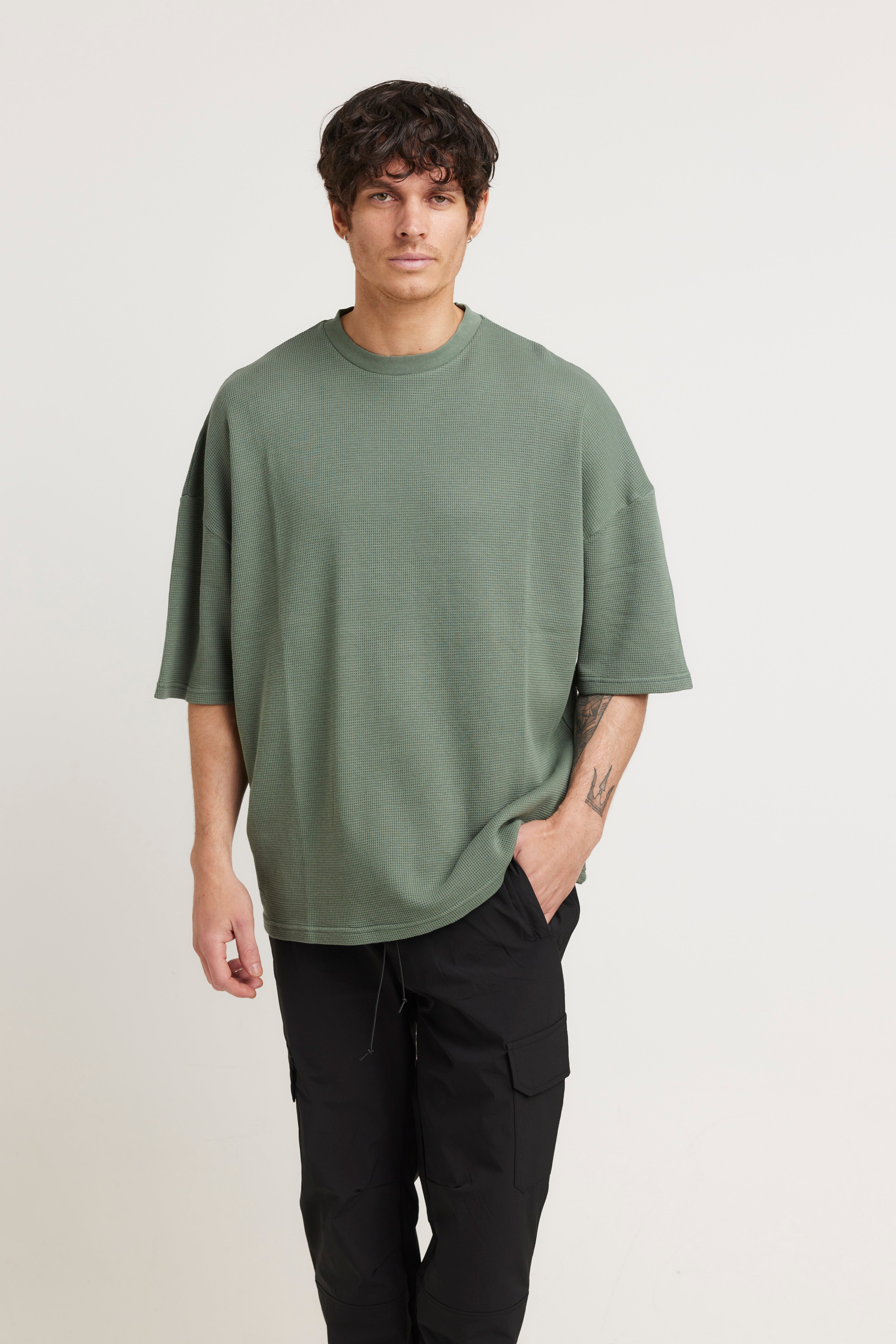 NTH Waffle Tee Army