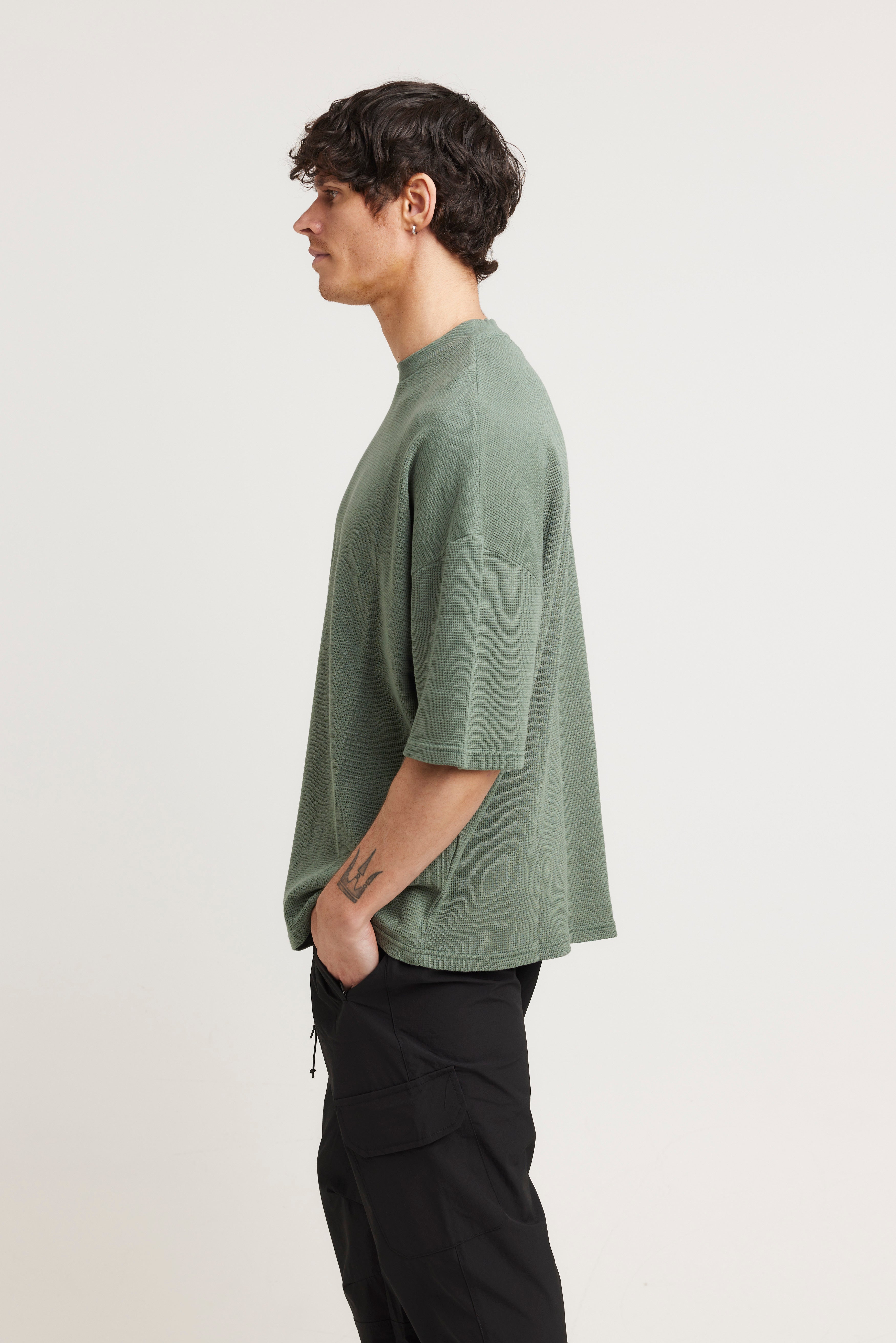 NTH Waffle Tee Army