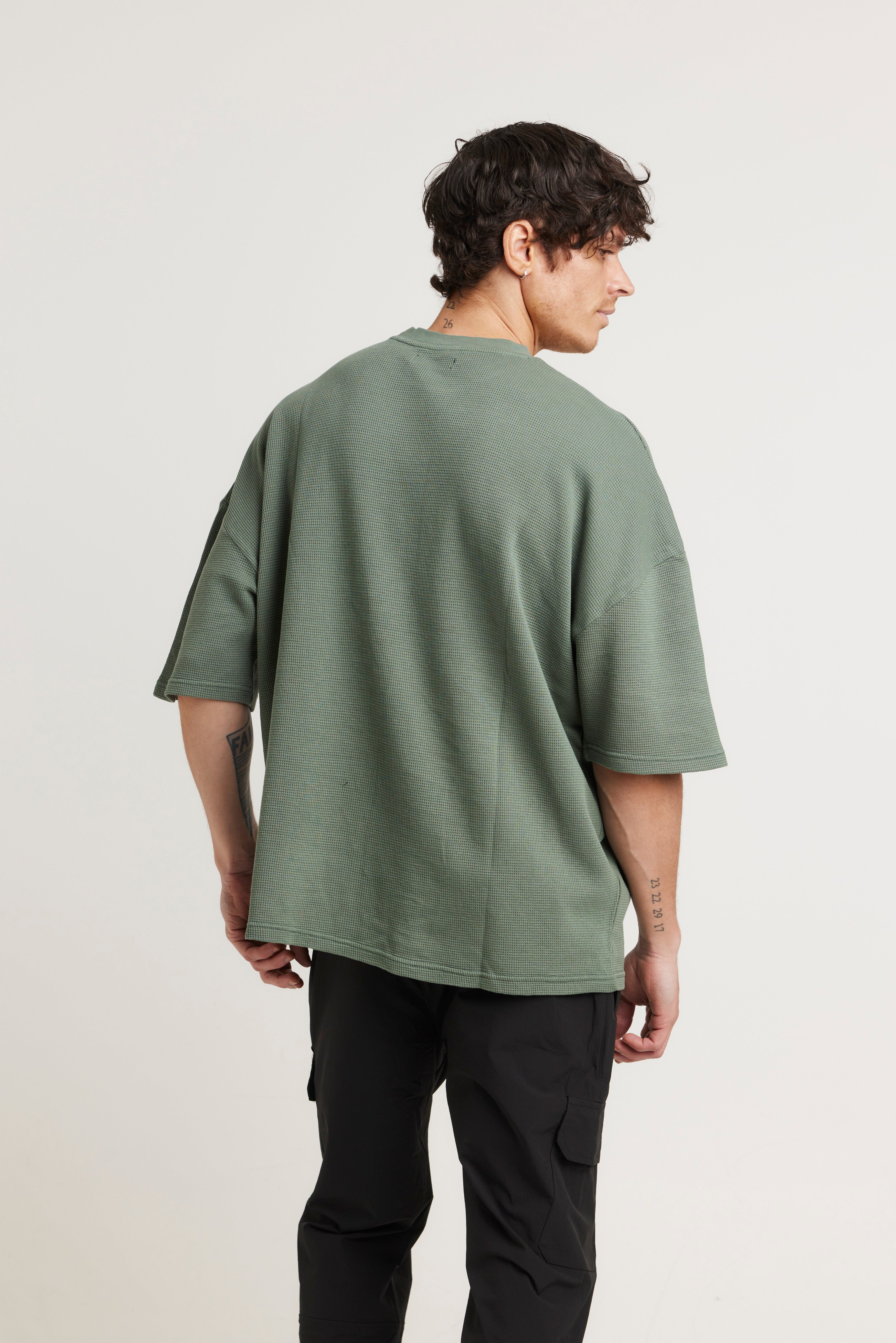NTH Waffle Tee Army