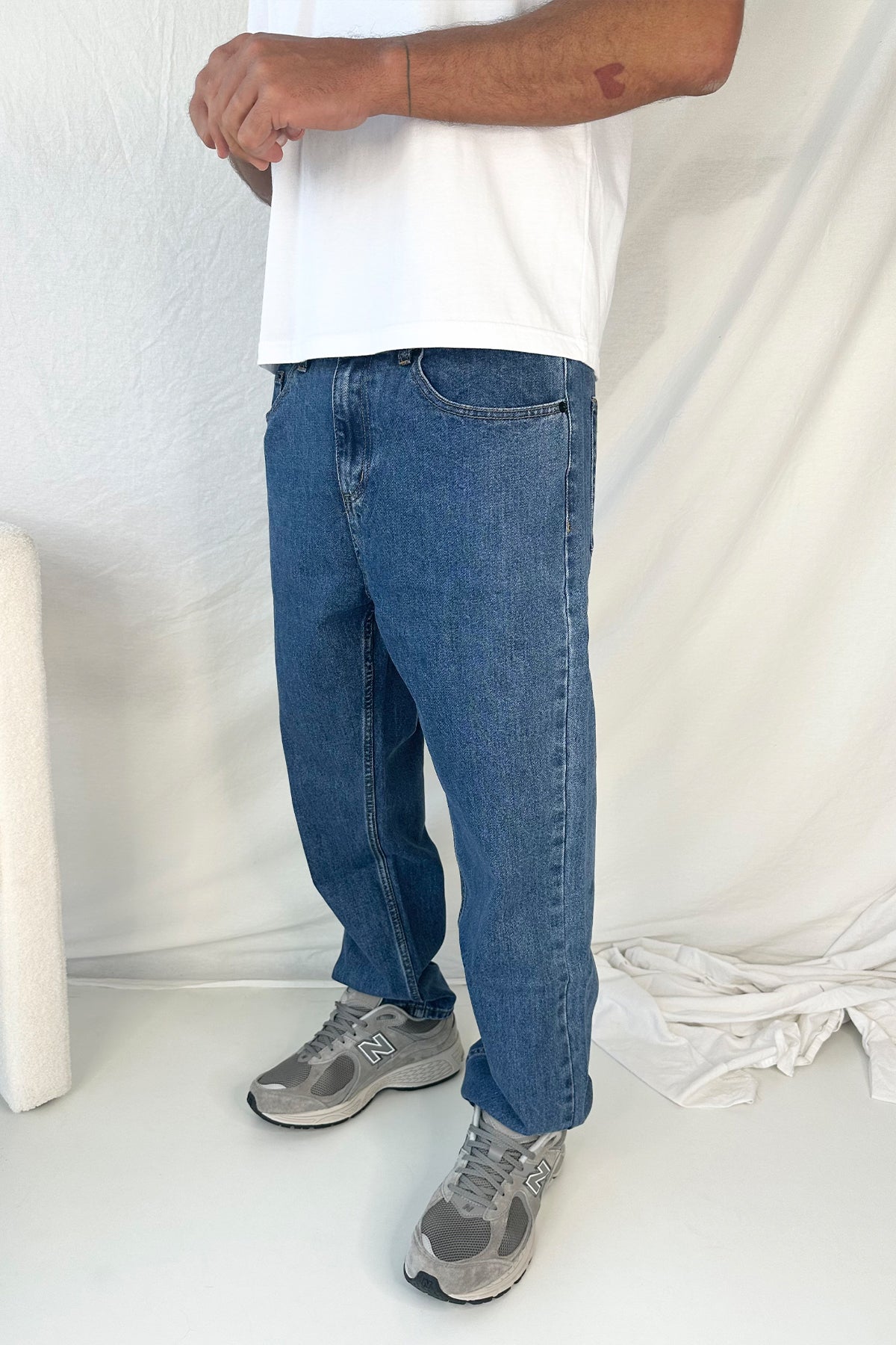 Paul Baggy Jeans Blue