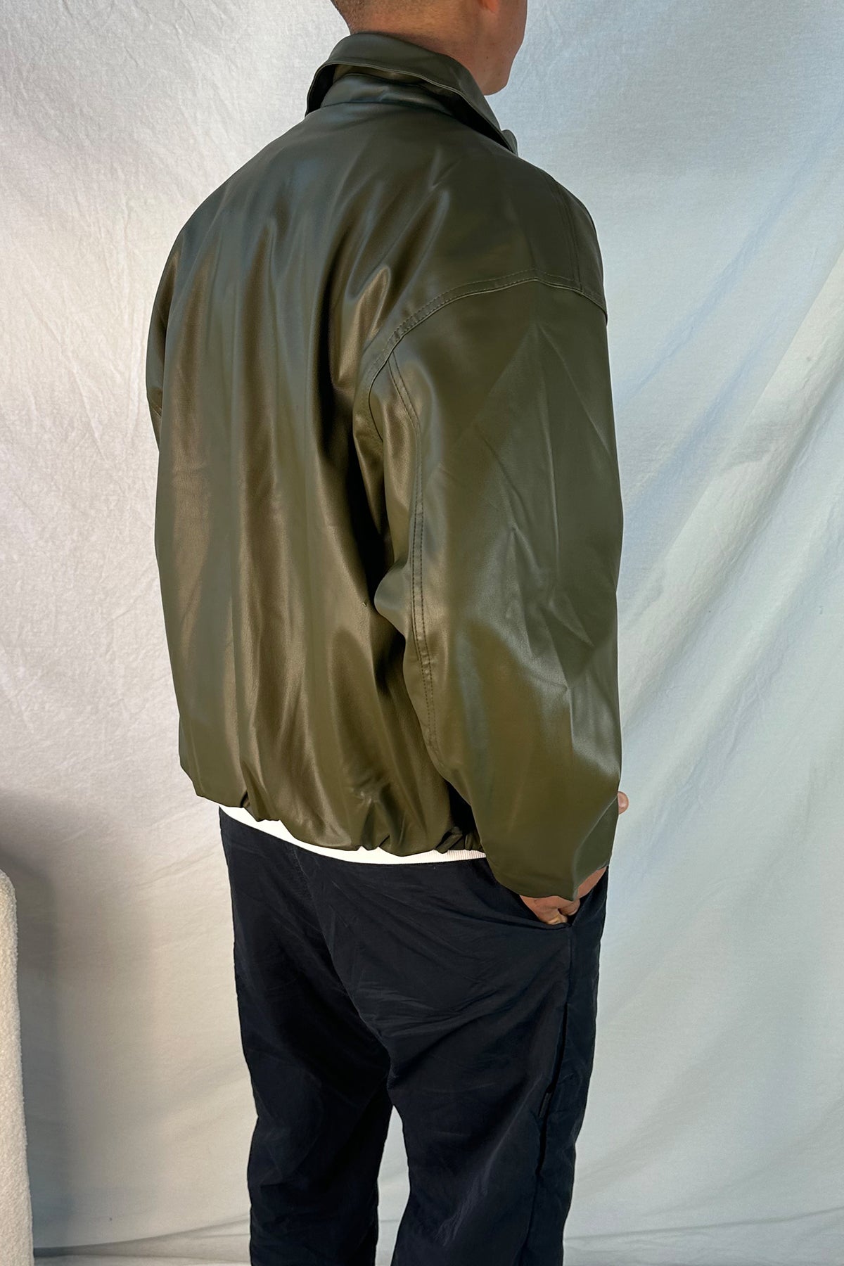 NTH Coated Bomber Jacket Army