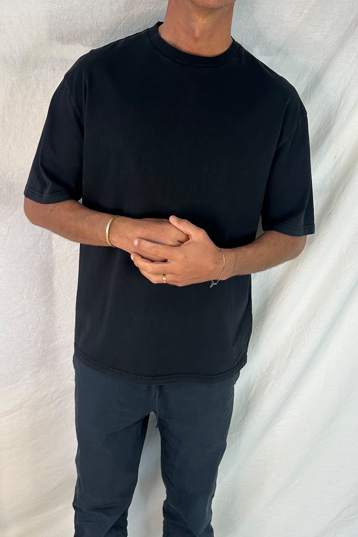 Standard Crew Tee Black