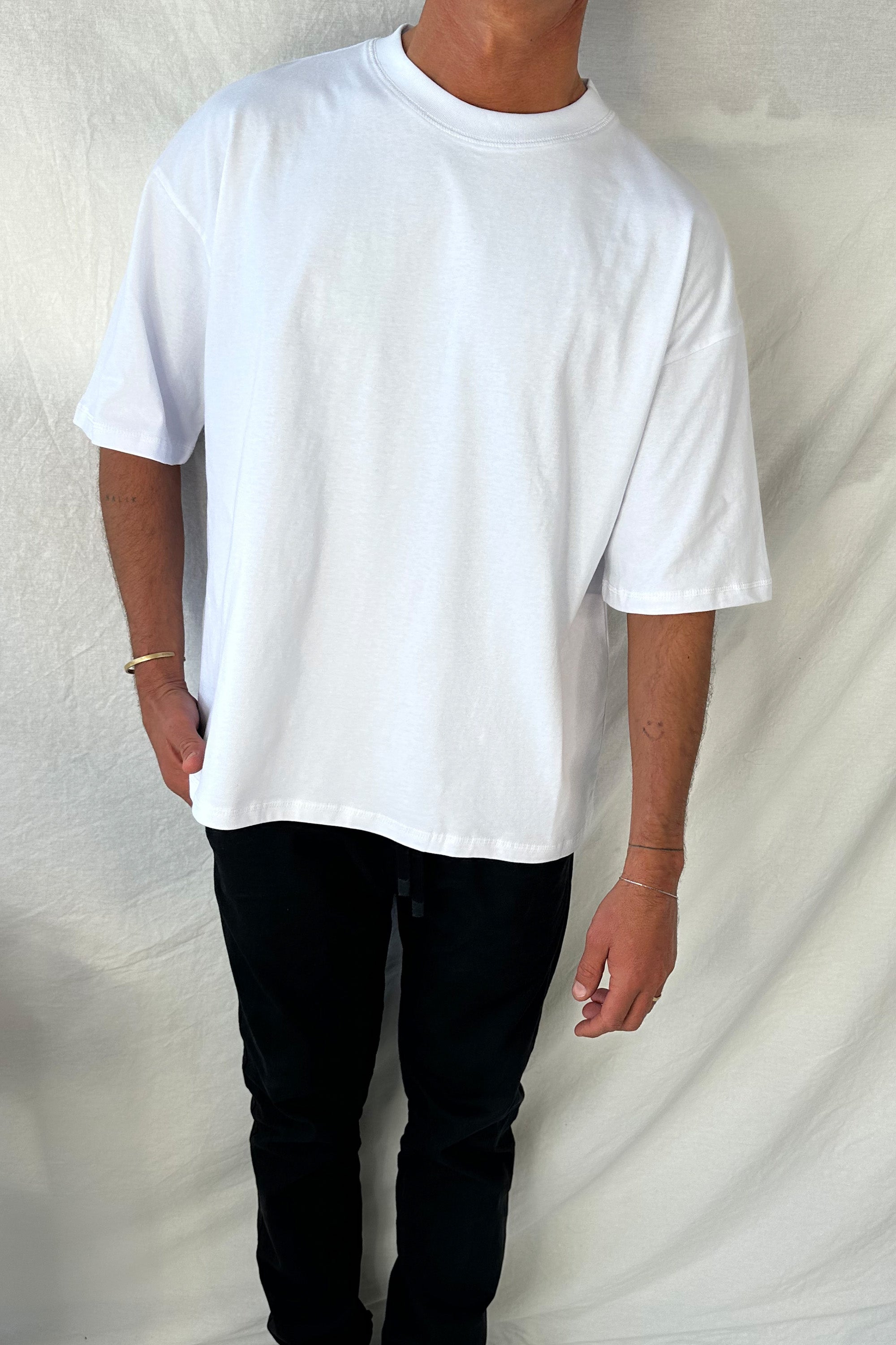 Tyson Crew Tee White