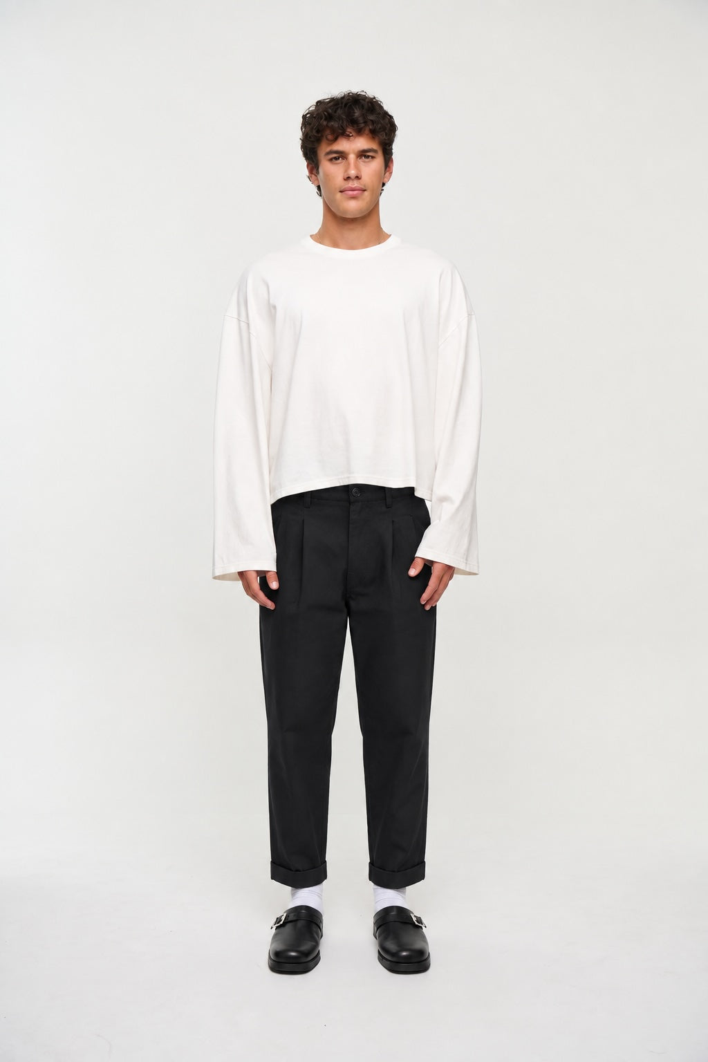Cotton Twill 290G Pant Black