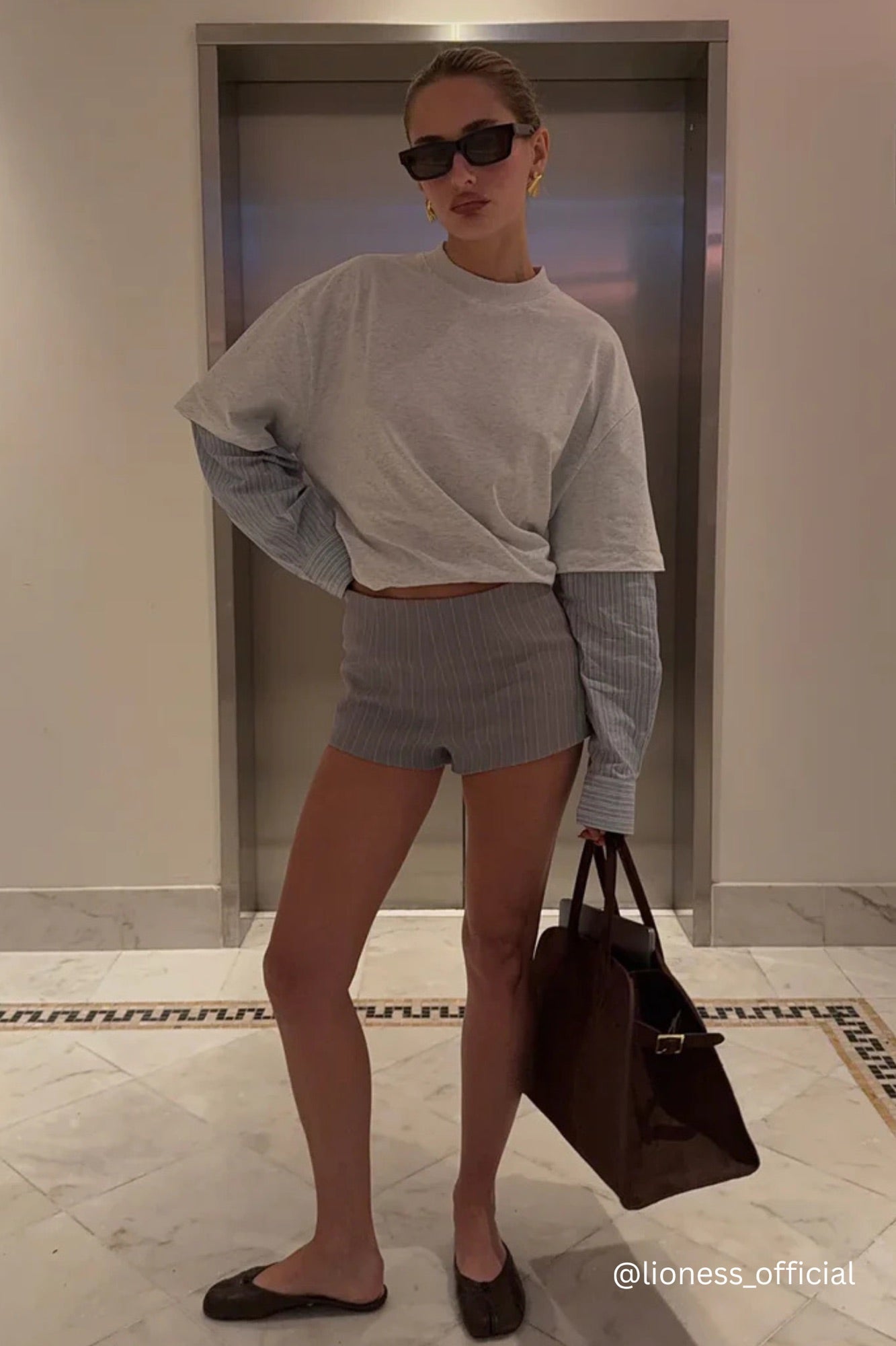 Bottega Shirt Grey