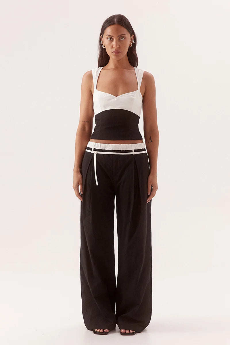 Britta Pants Black/Chalk
