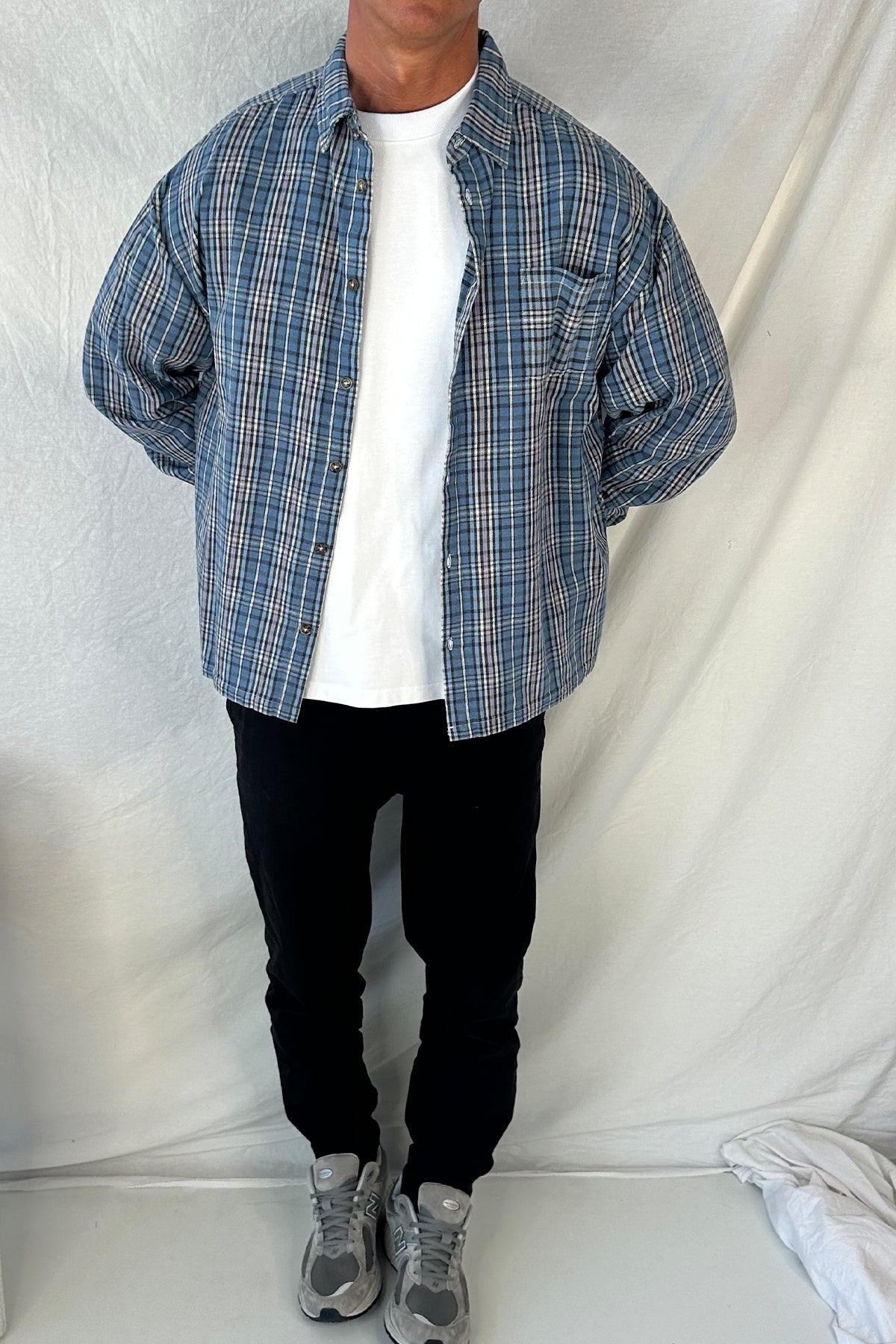 Brooklyn Check Shirt Blue