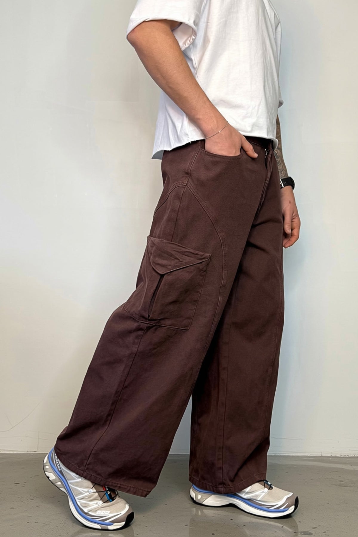 Richie Cargo Pant Choc