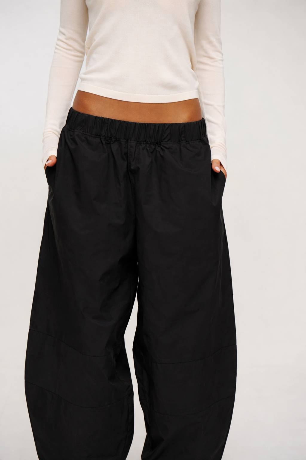 Unisex Julius Baggy Pant Black