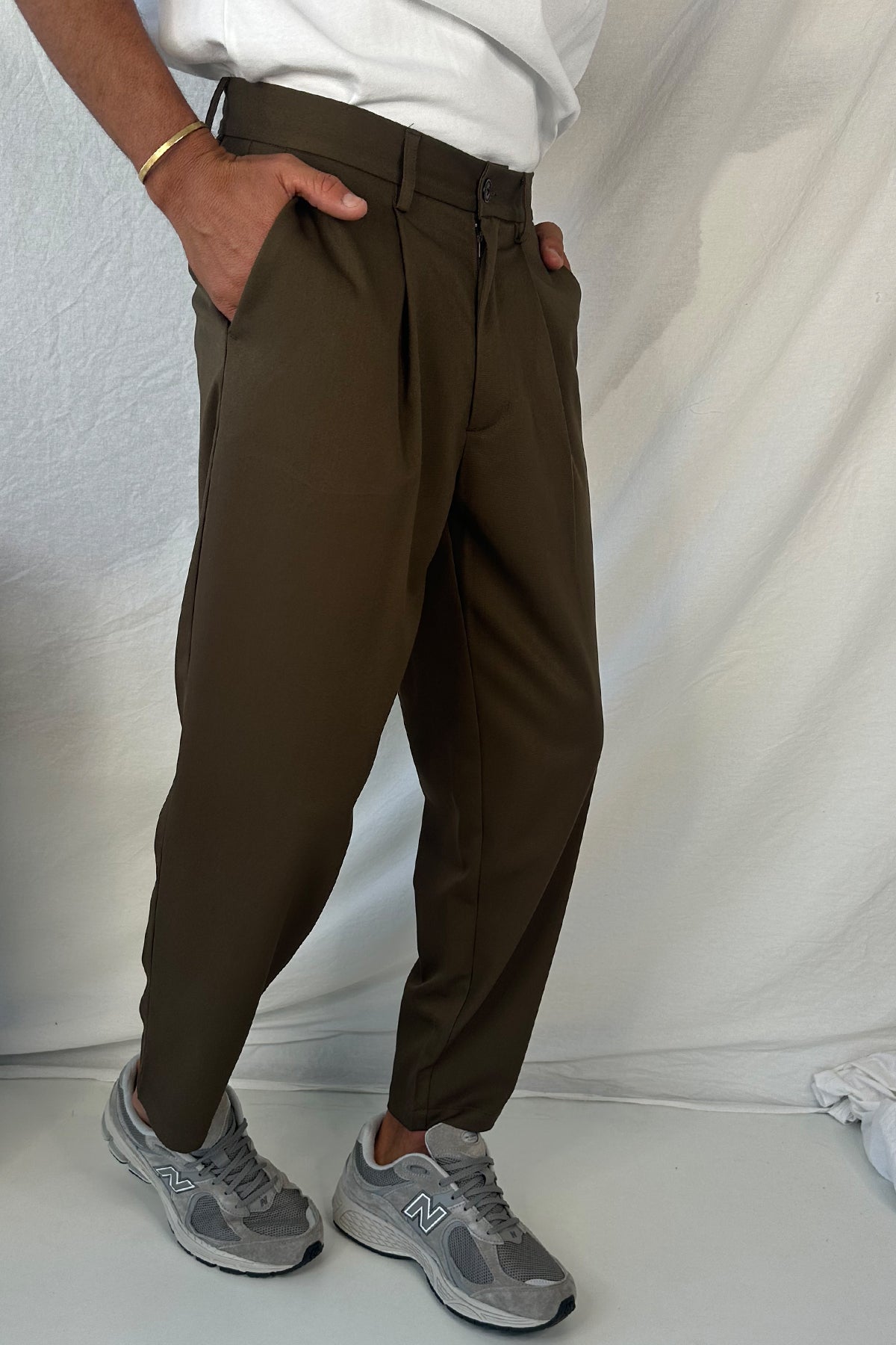 Luke Flow Pant Choc