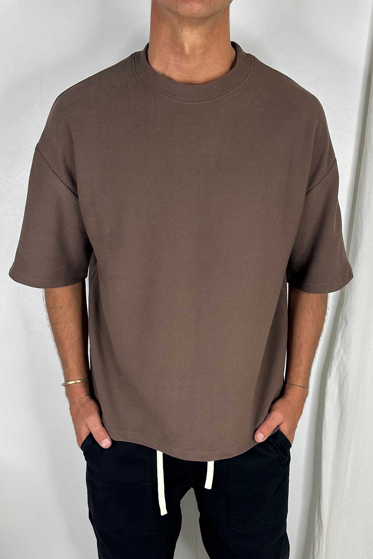 Henry Heavyweight Tee Choc