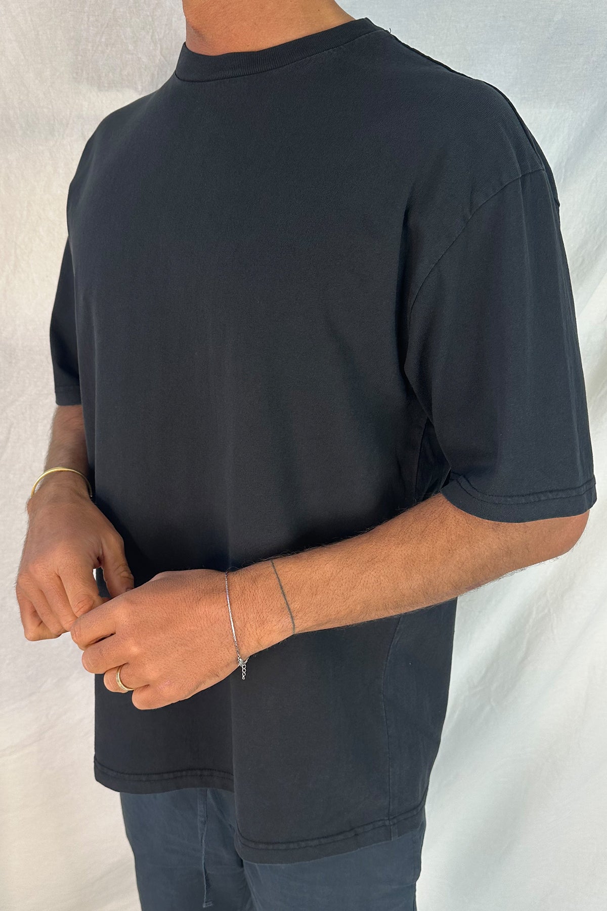 Standard Crew Tee Black