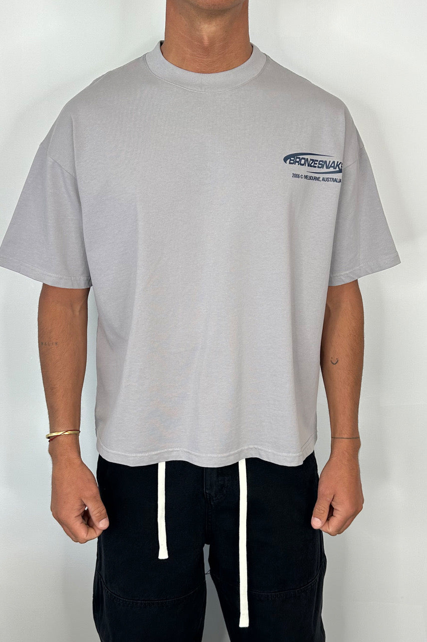 Bronze Snake Classic Tee Grey