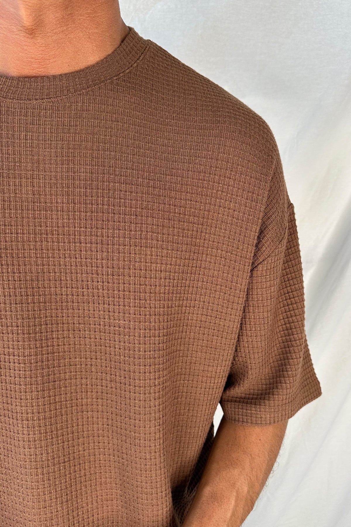 Lionel Waffle Tee Choc