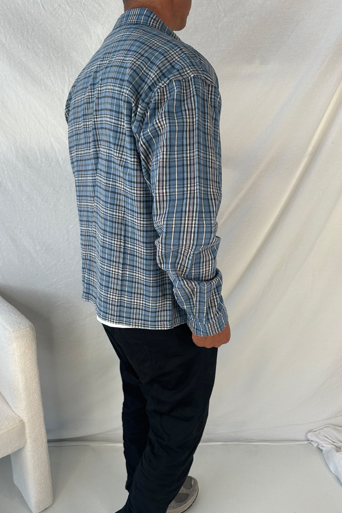 Brooklyn Check Shirt Blue