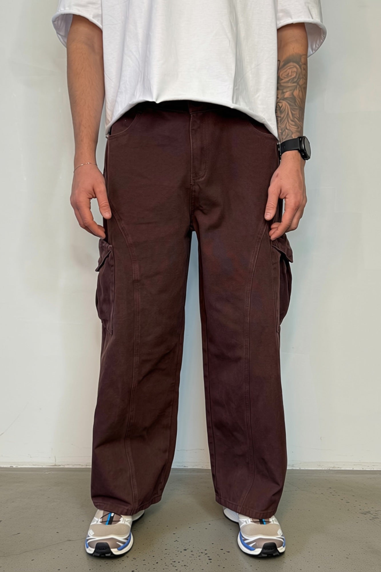 Richie Cargo Pant Choc