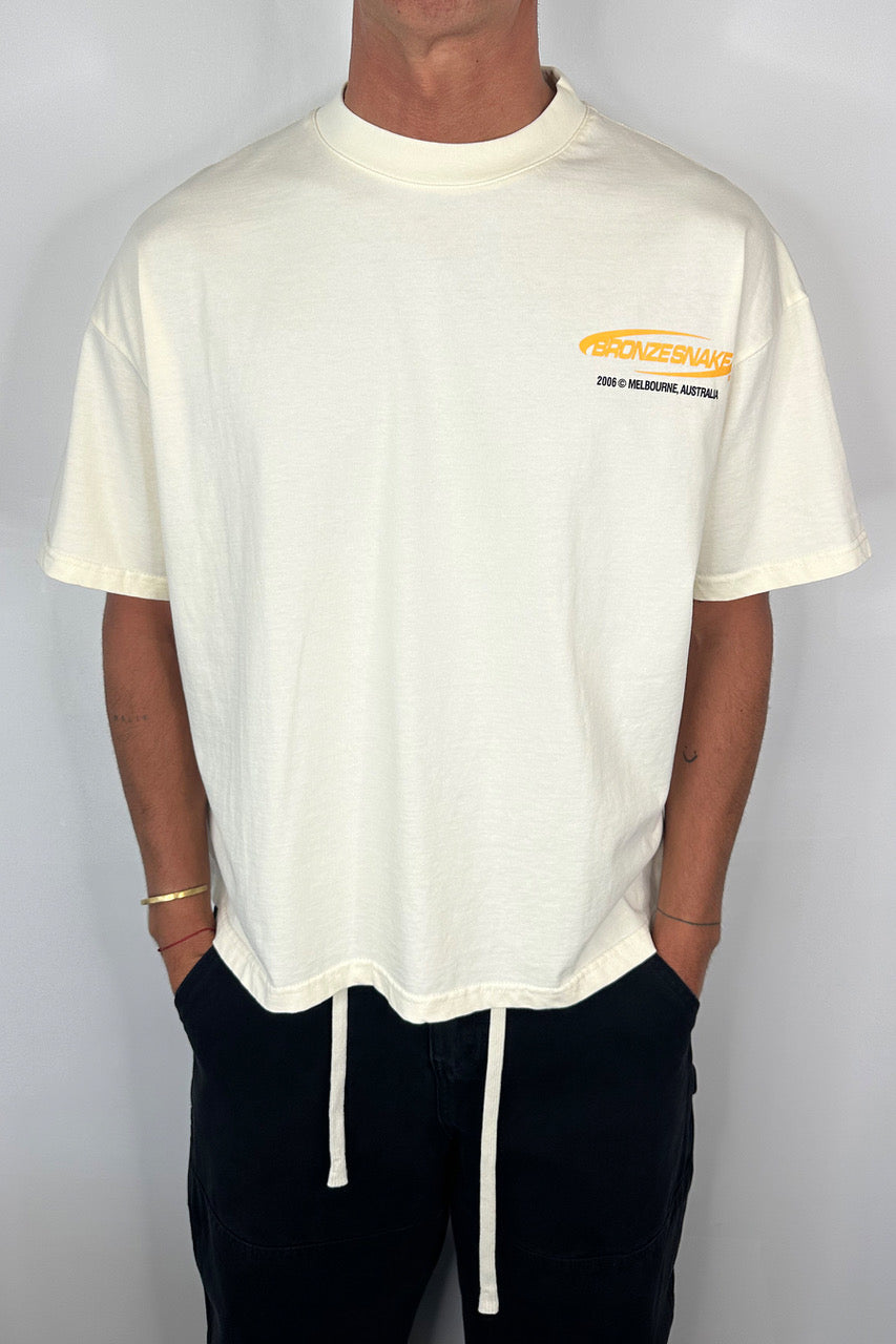 Bronze Snake Classic Tee Ivory