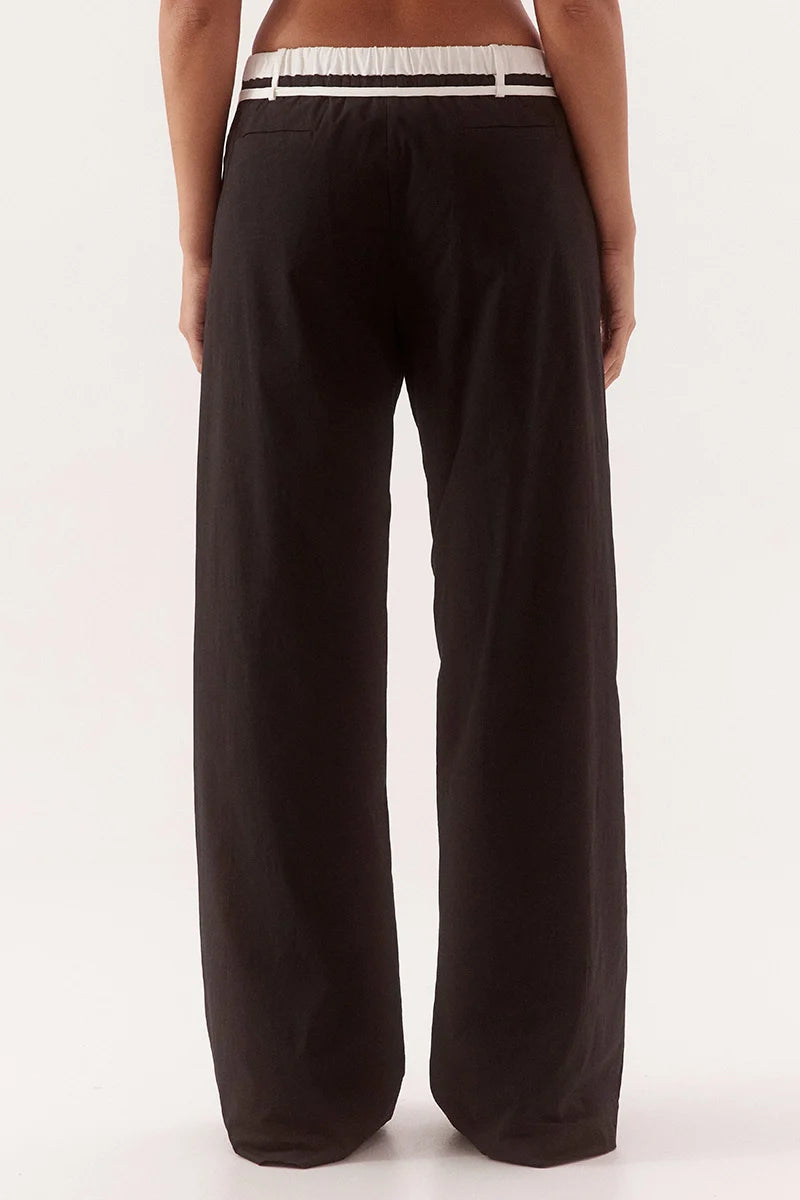Britta Pants Black/Chalk