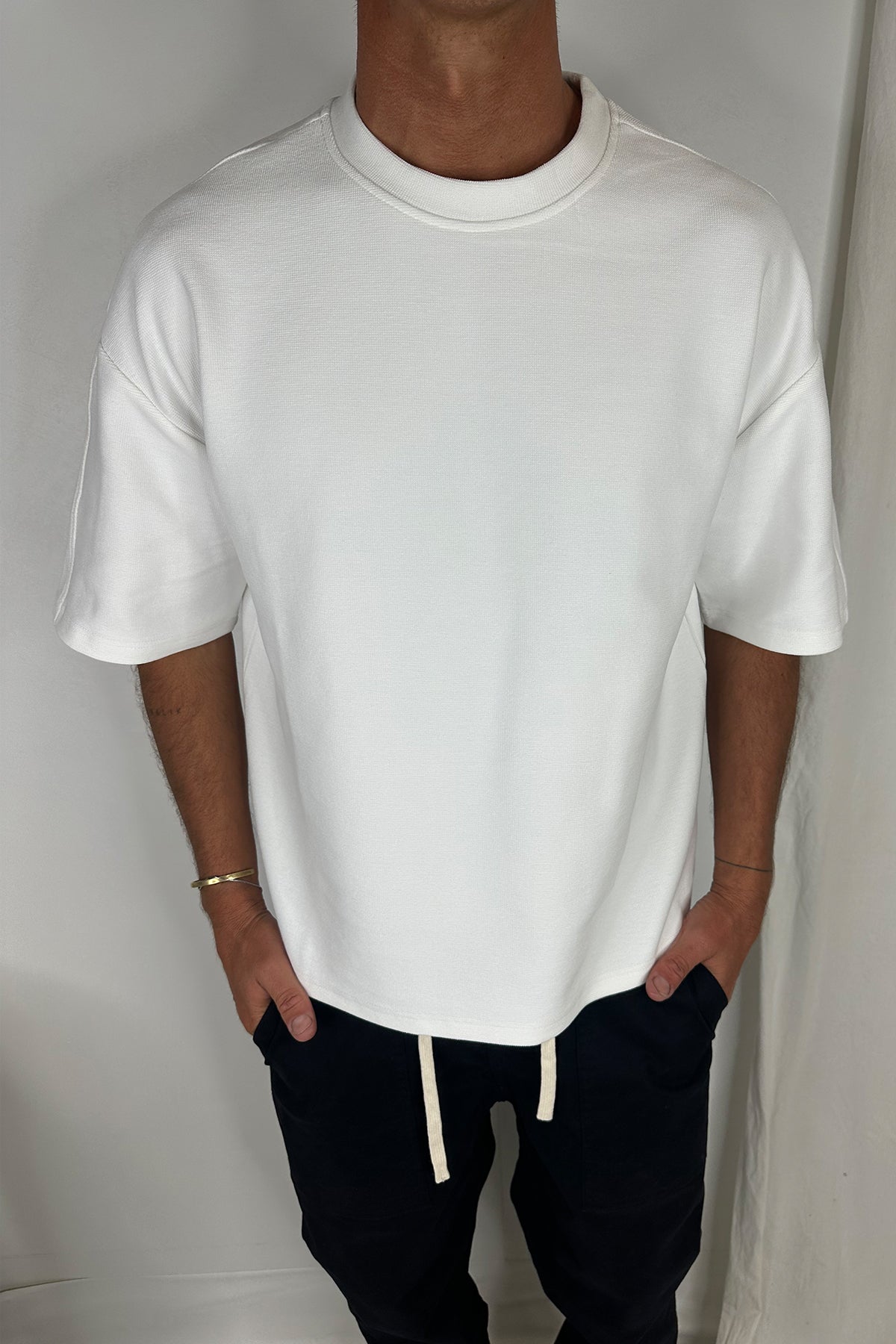 Henry Heavyweight Tee Ivory
