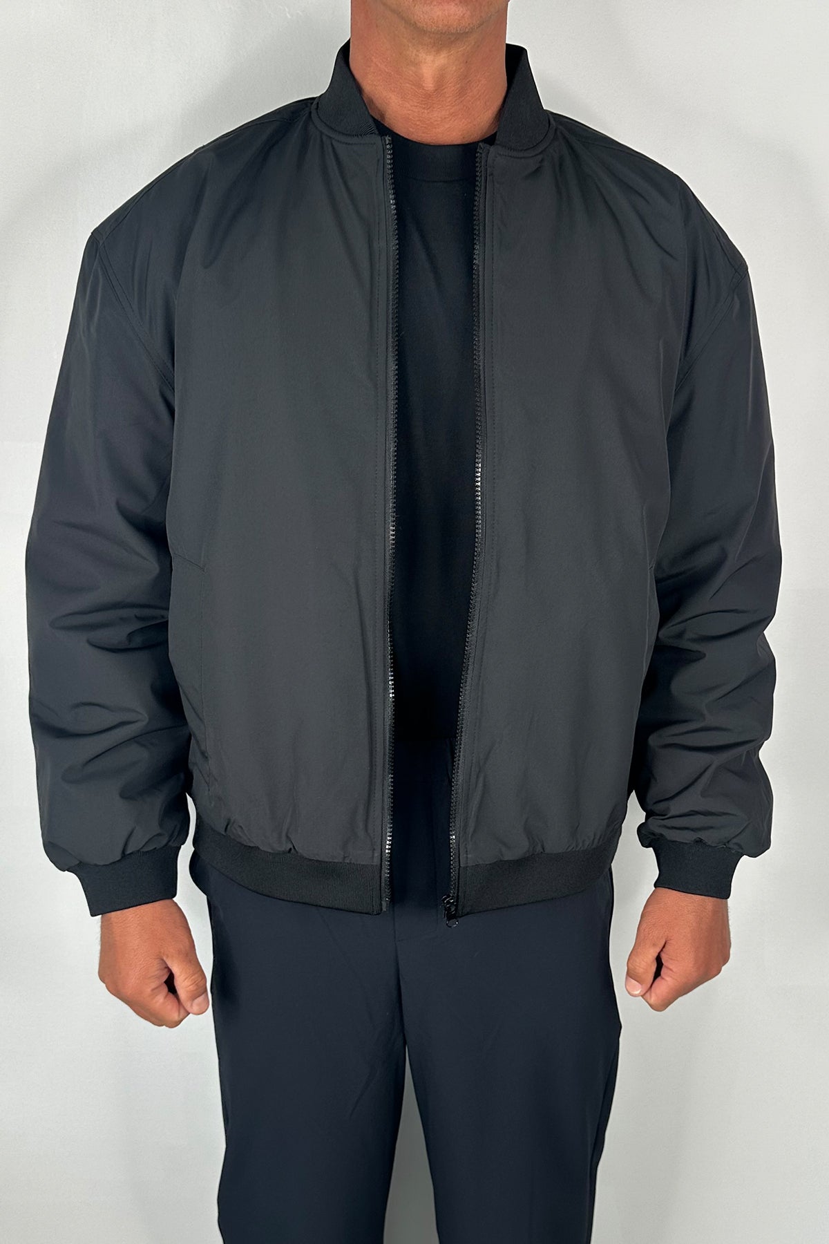 Kane Bomber Jacket Black