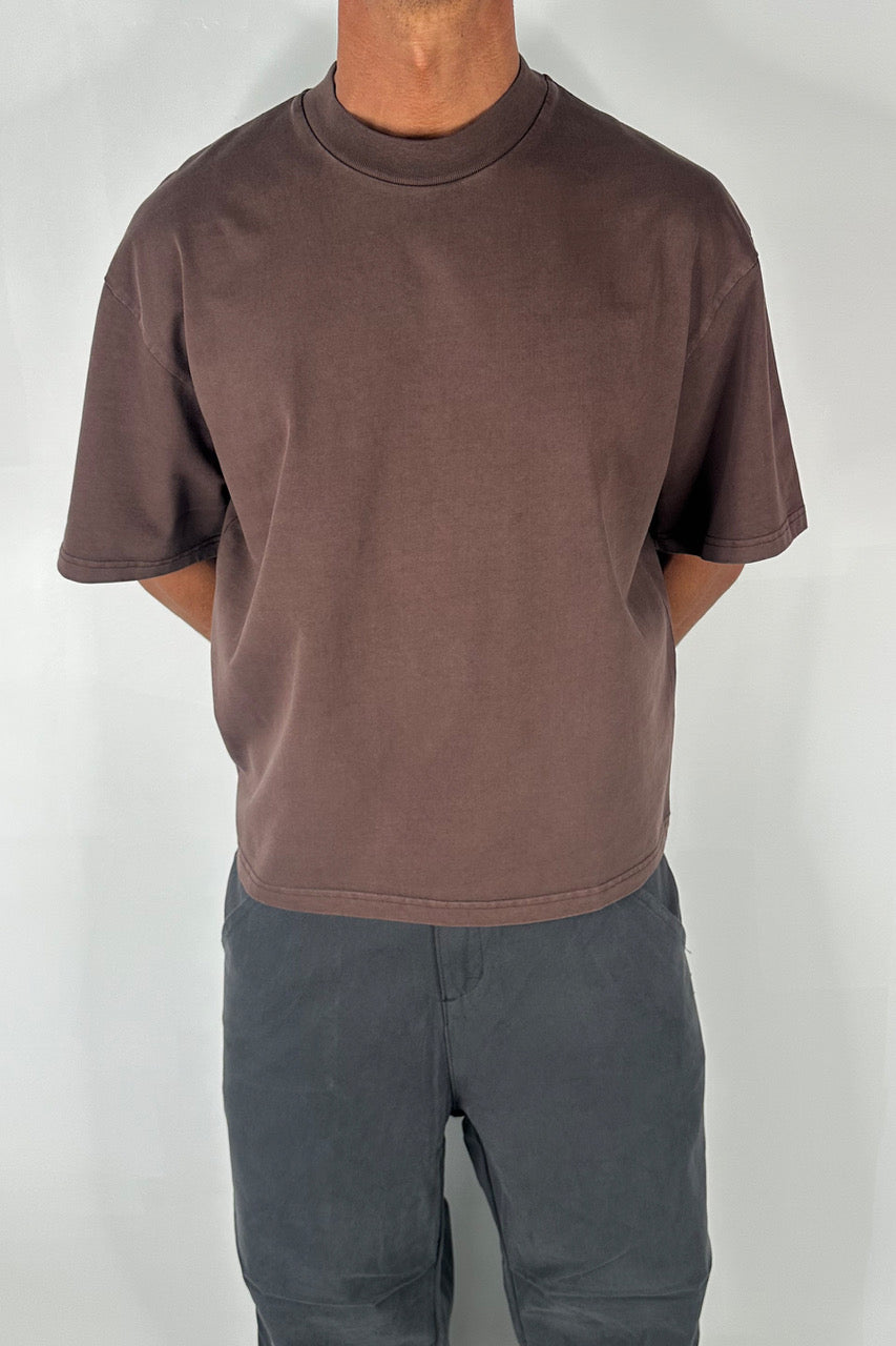 Emmett Box Tee Chocolate