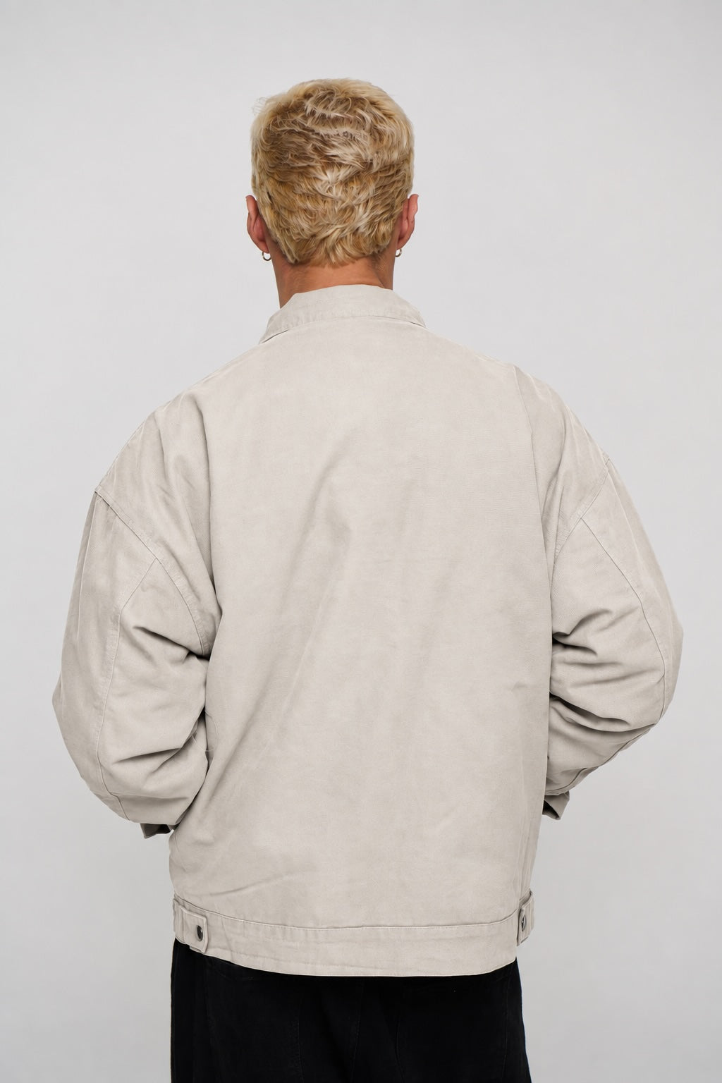 Collar Lined Jacket Ivory