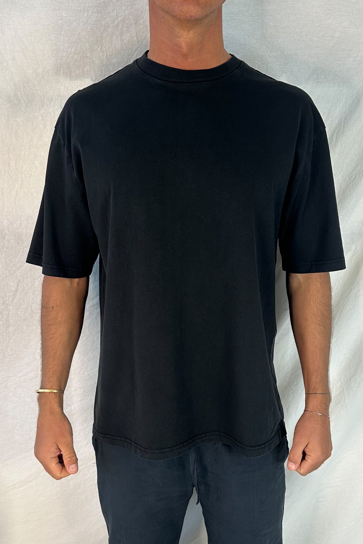 Standard Crew Tee Black