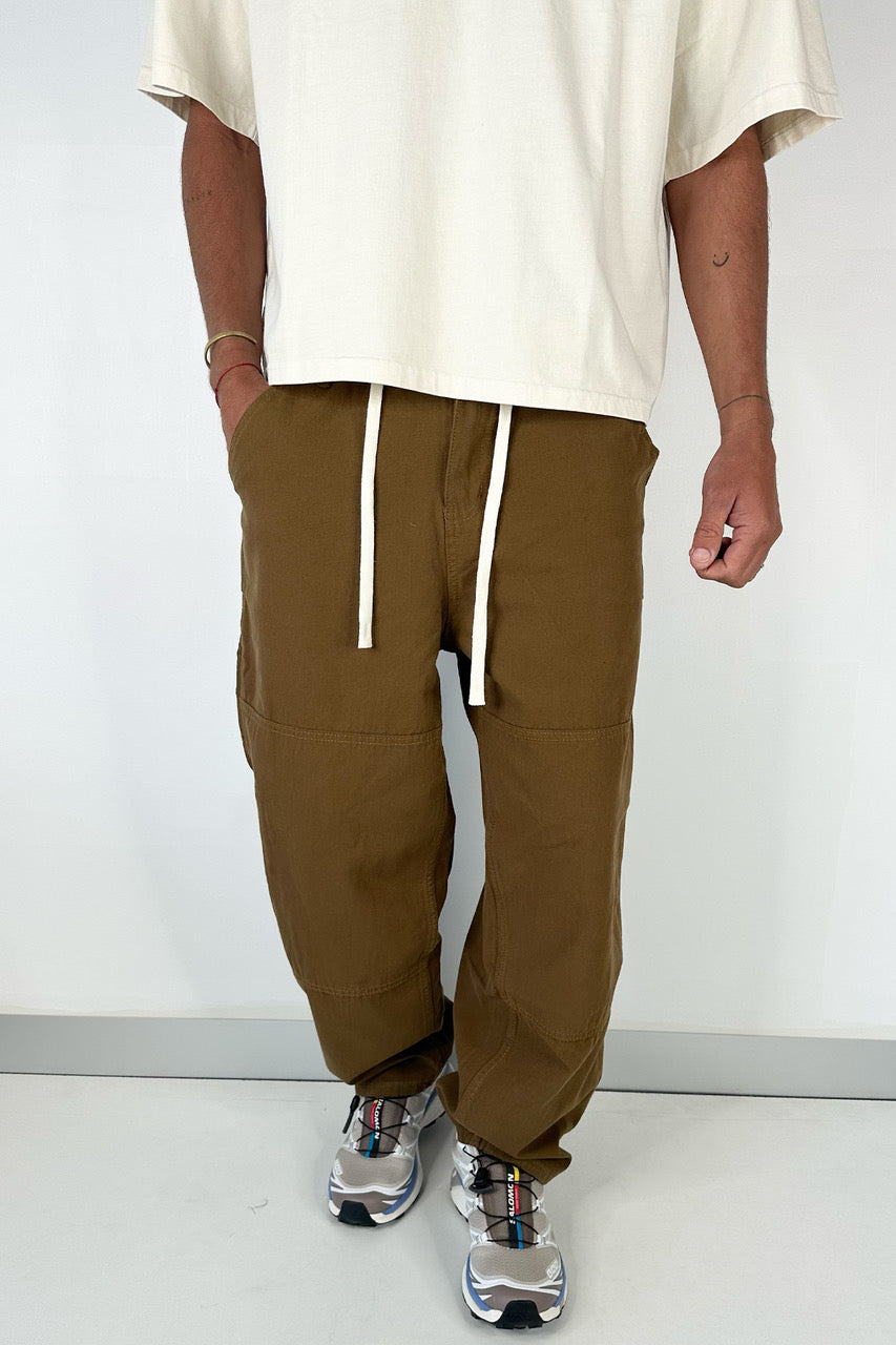 Cotton Drill Pant Choc