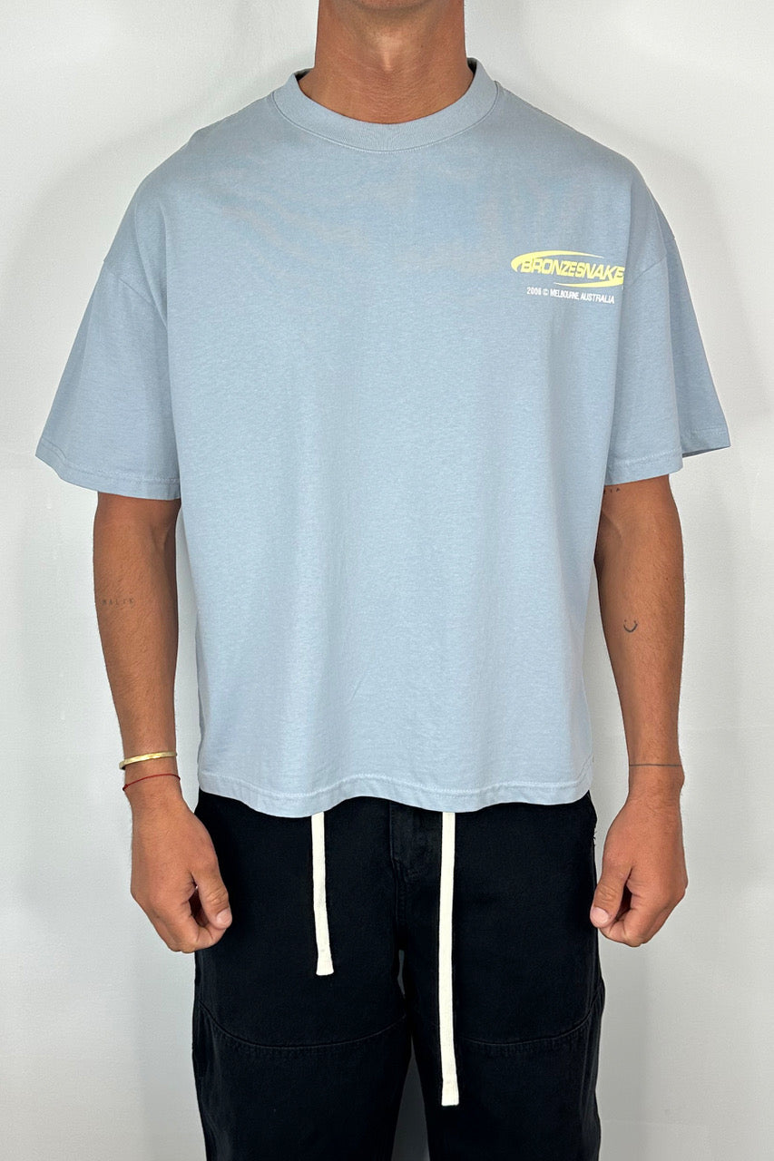 Bronze Snake Classic Tee Blue