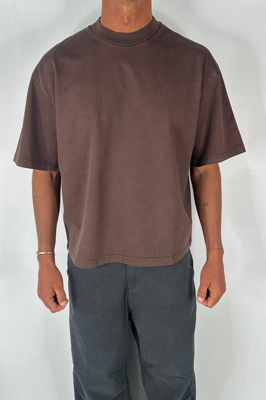 Emmett Box Tee Chocolate