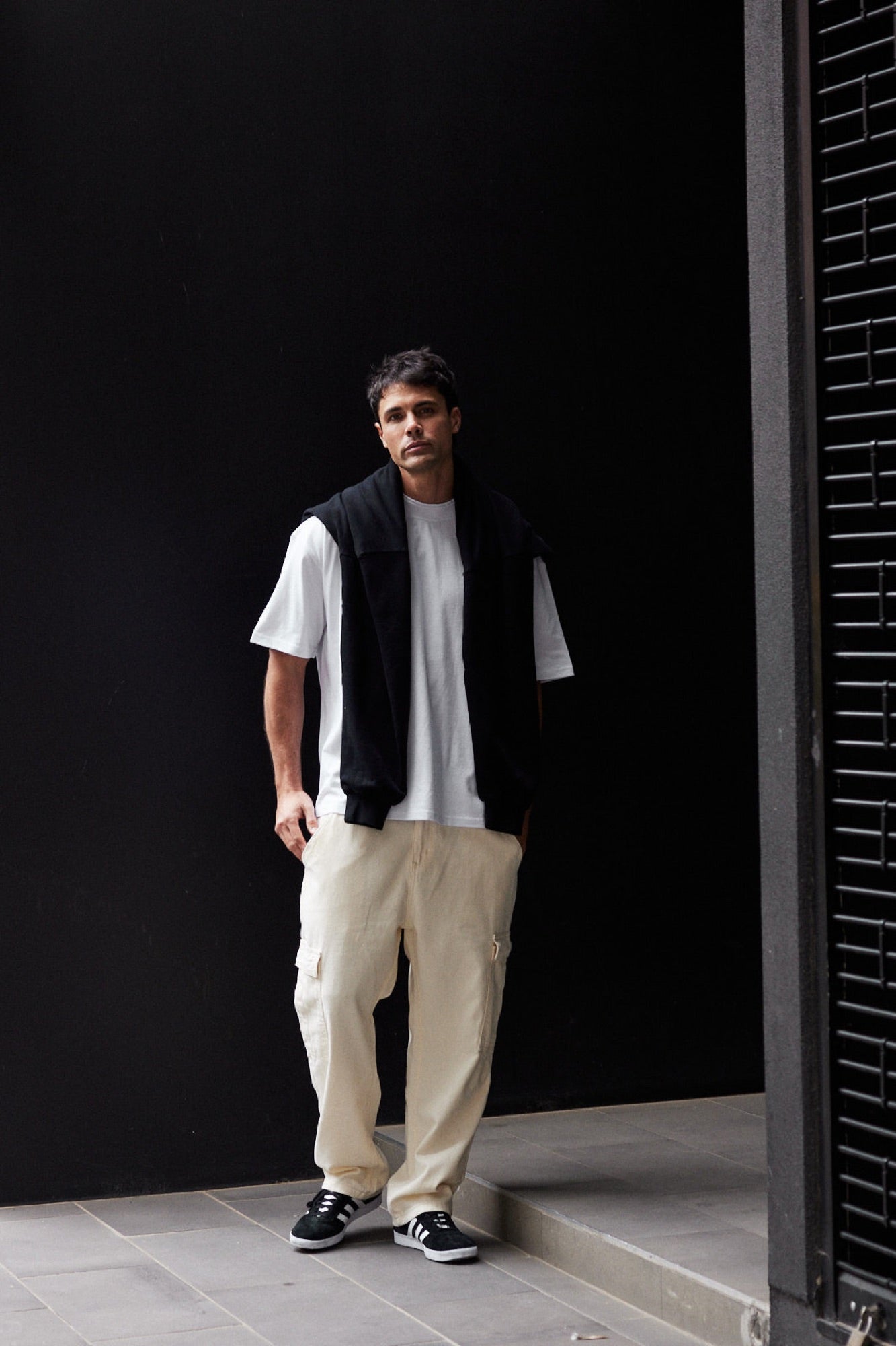 Ryder Baggy Pants Ivory
