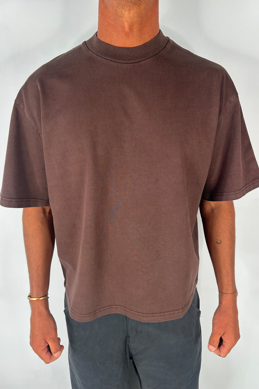 Emmett Box Tee Chocolate