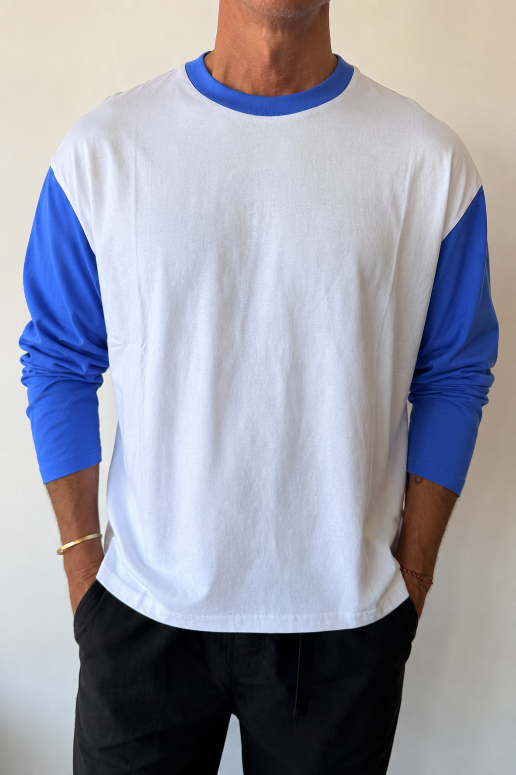 Raglan Long Sleeve Blue