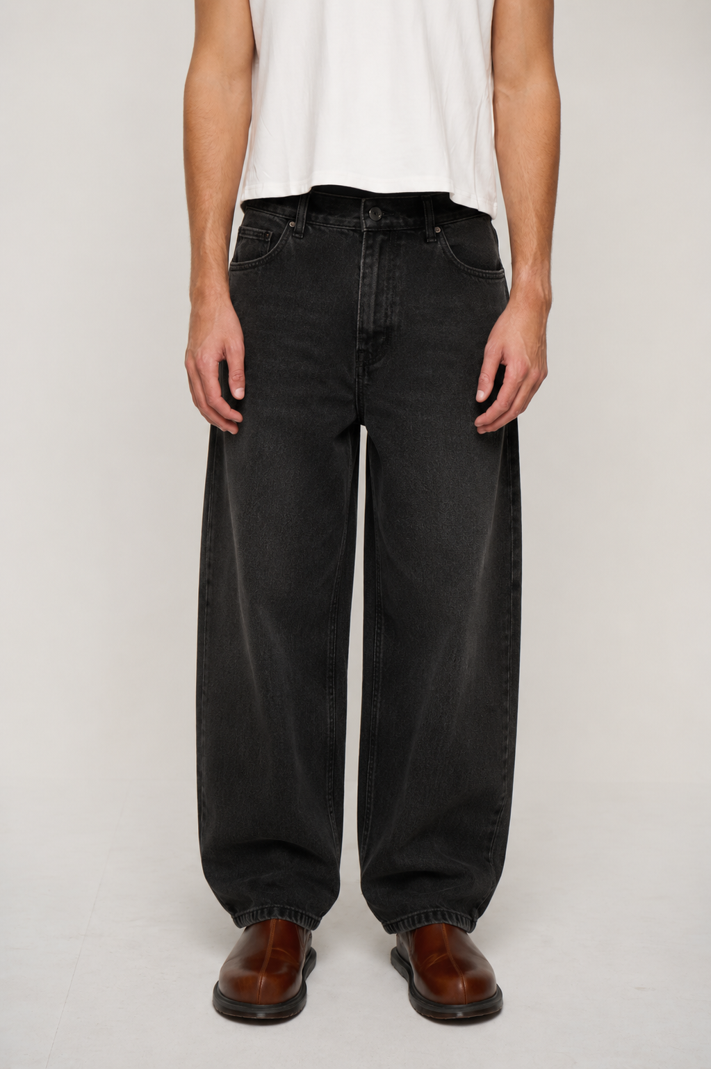 Kyle Wide Denim Black