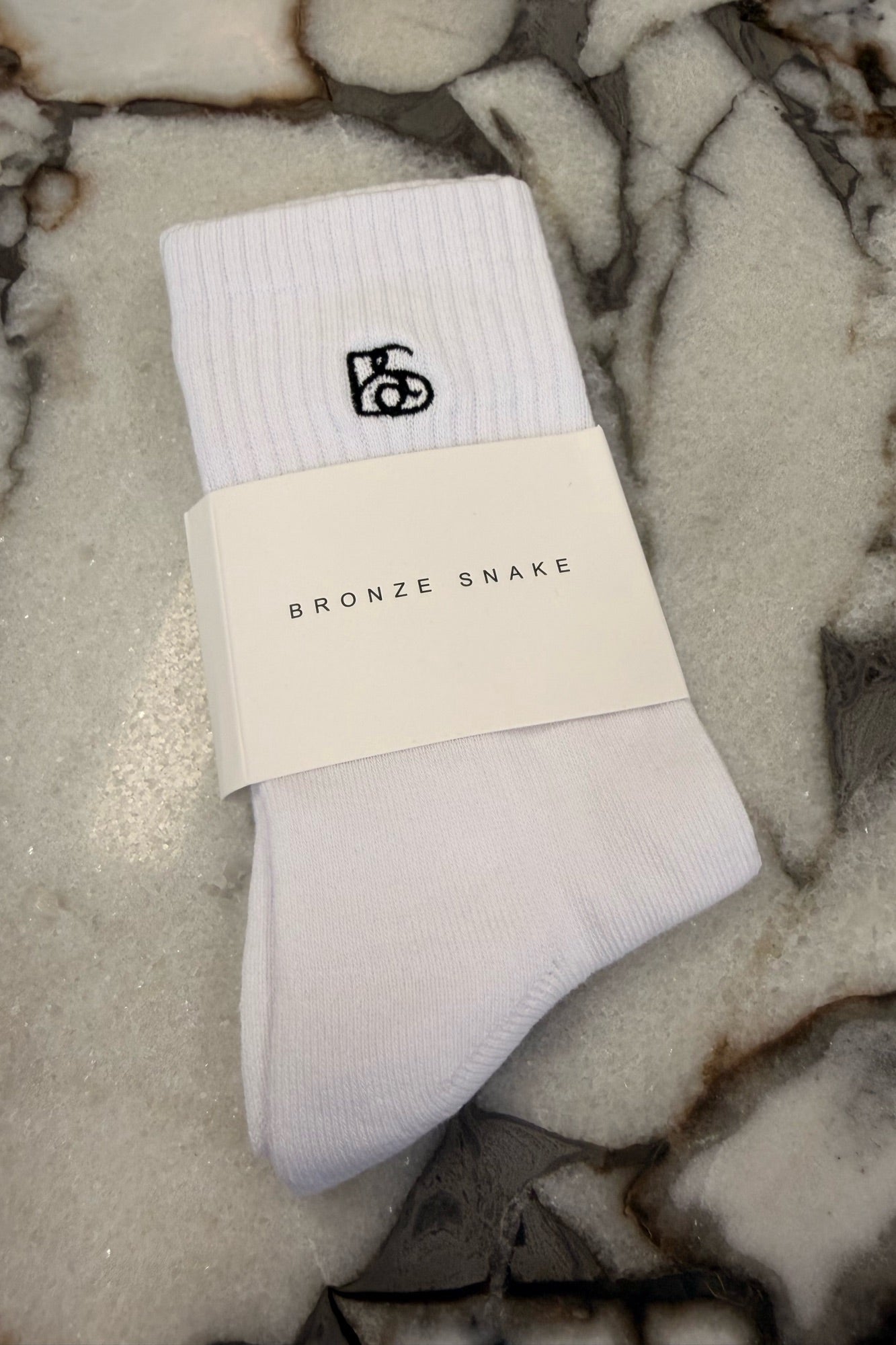 Combed Cotton Sock White