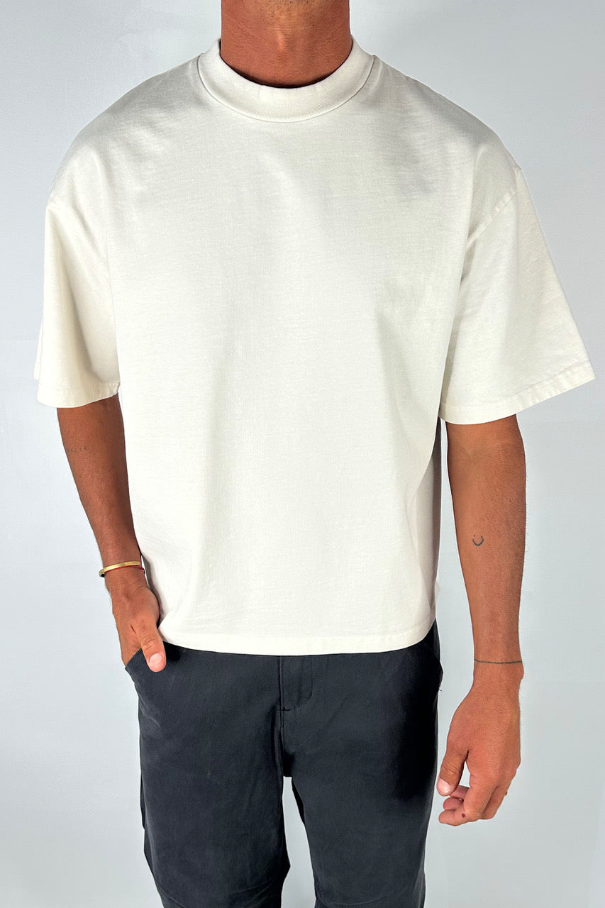 Emmett Box Tee Ivory