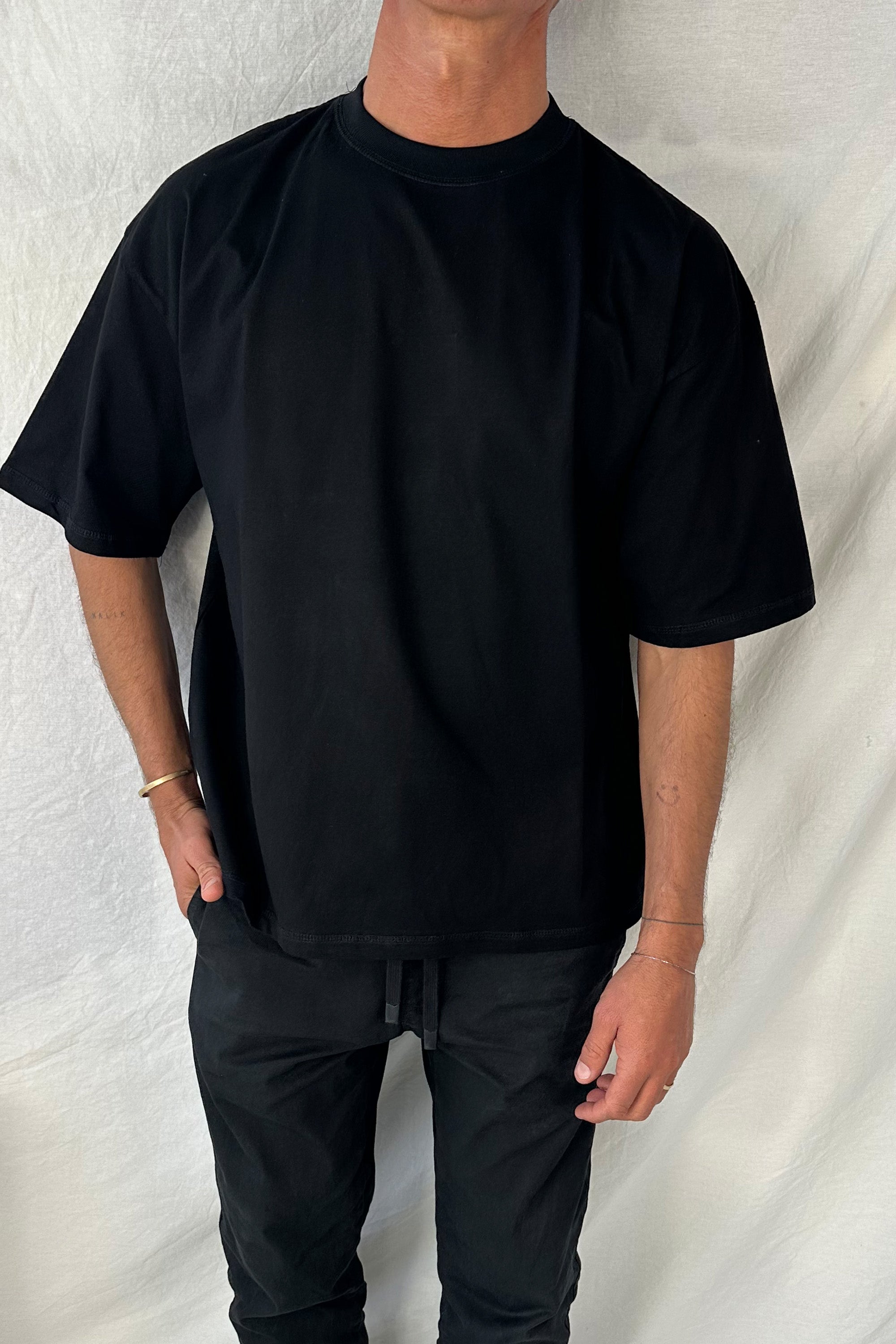 Tyson Crew Tee Black