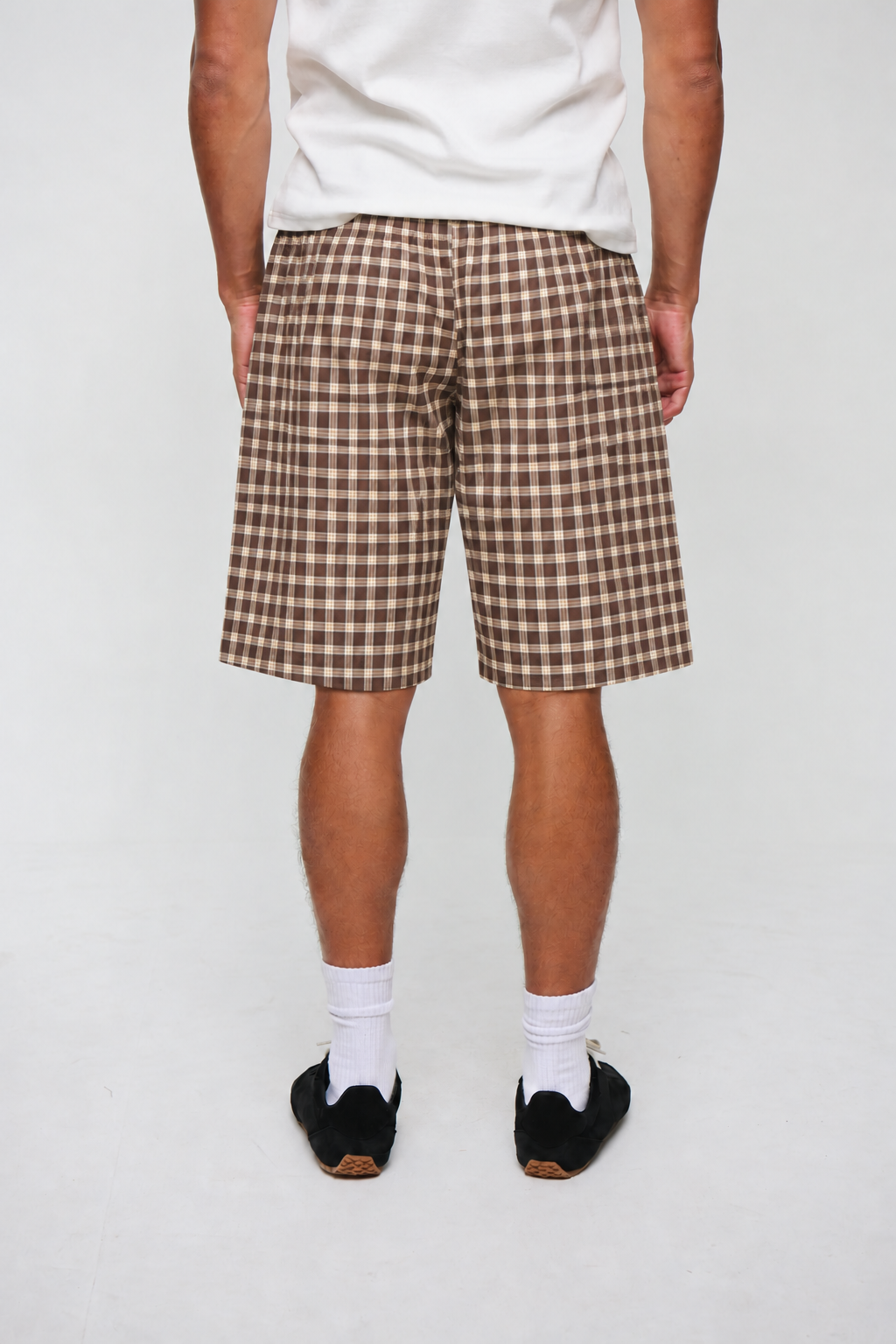 Sampson Check Short Choc