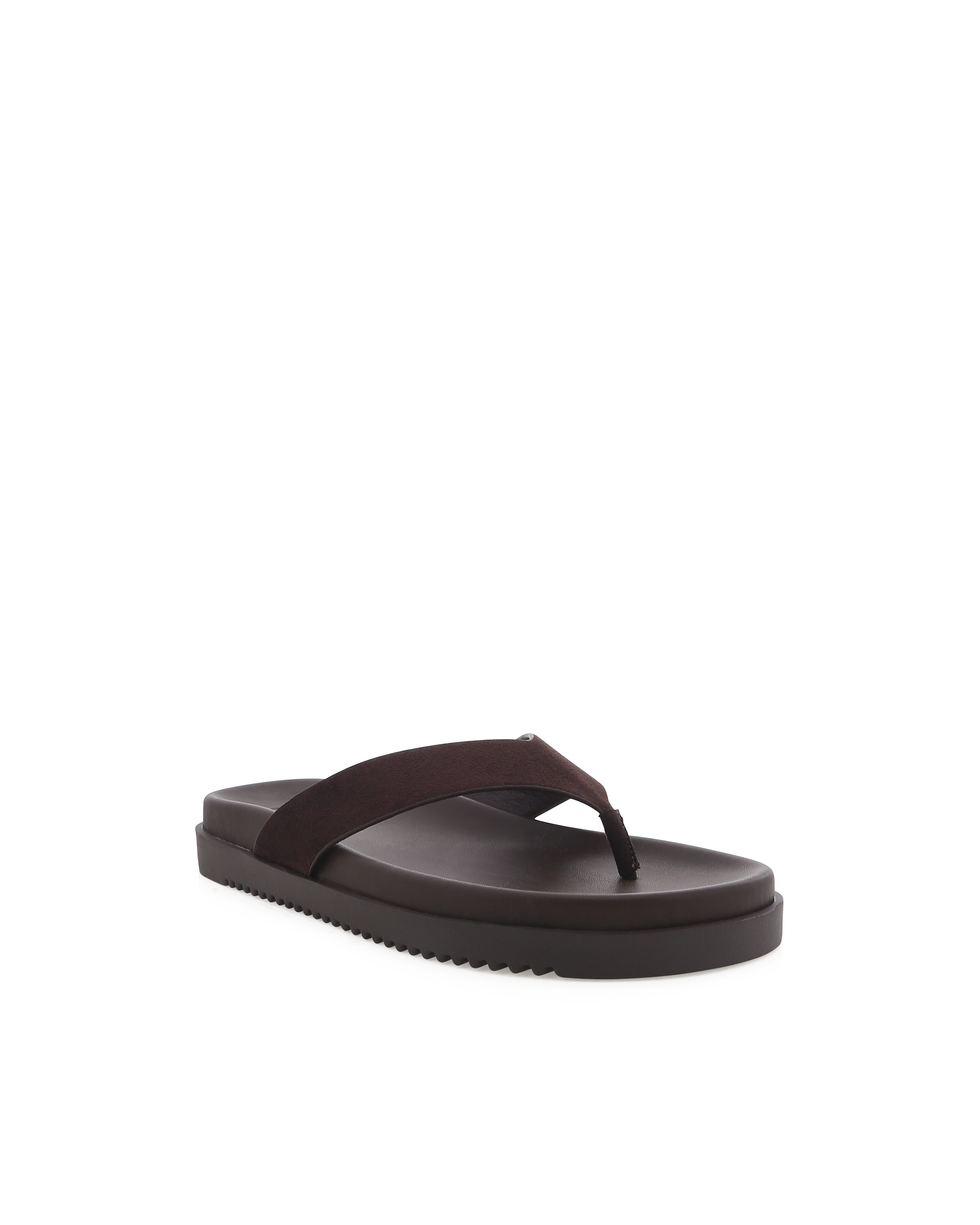 Aila Sandal Dark Cacao Suede