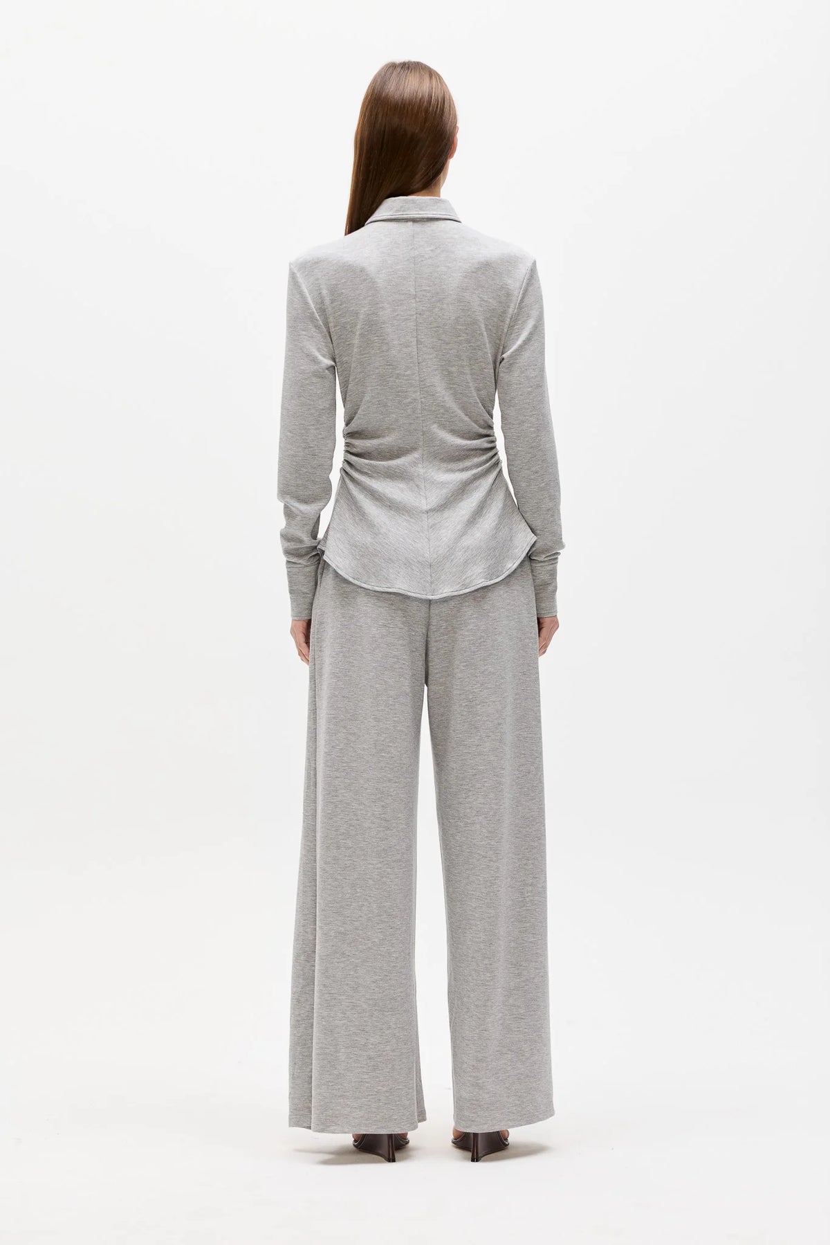 Adaia Top Grey Marle