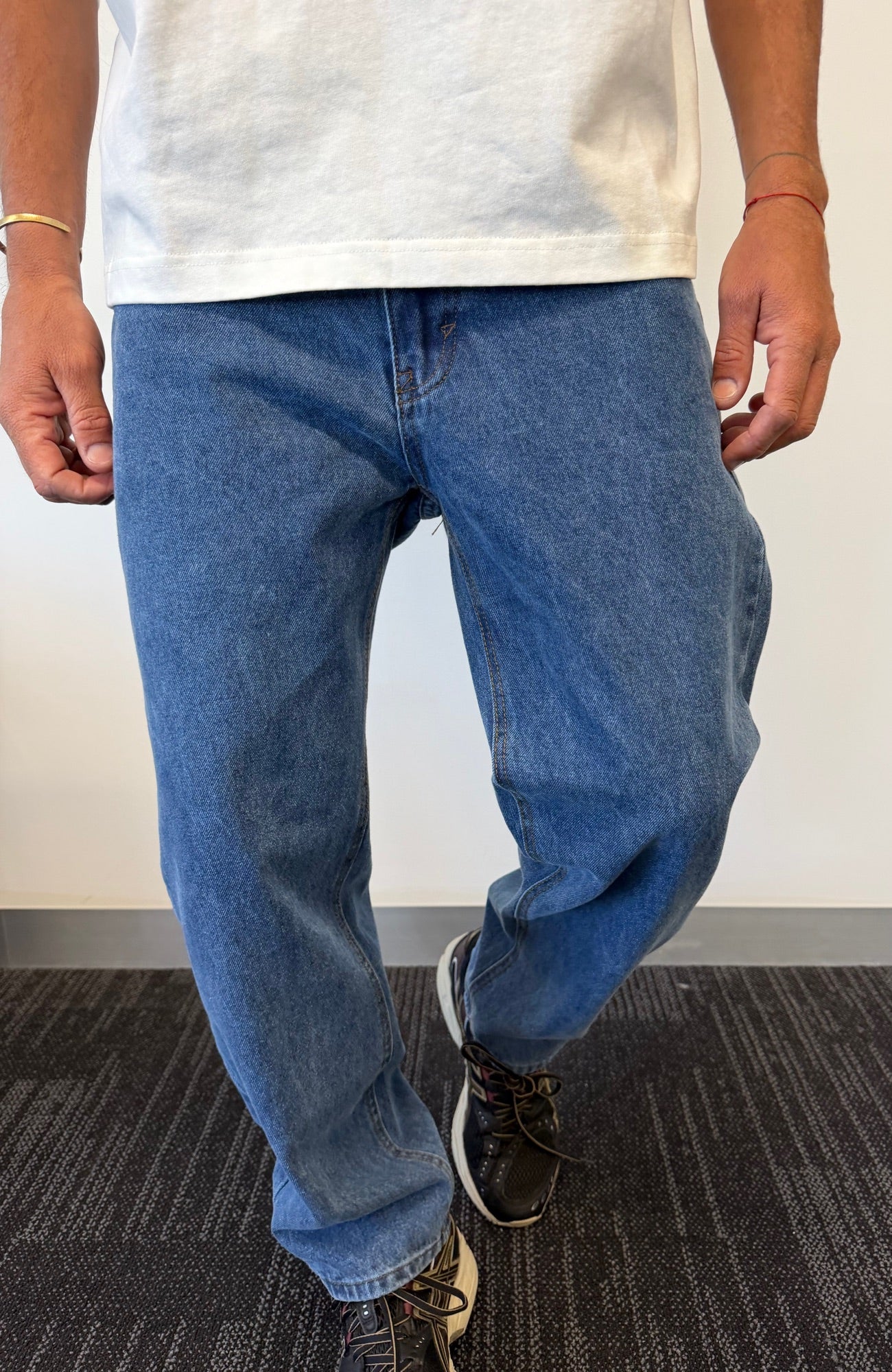 Todd Slim Denim Ocean Blue