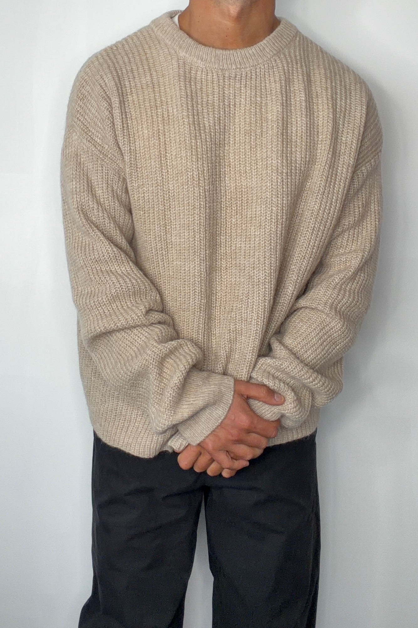 Mohair Knit Oat