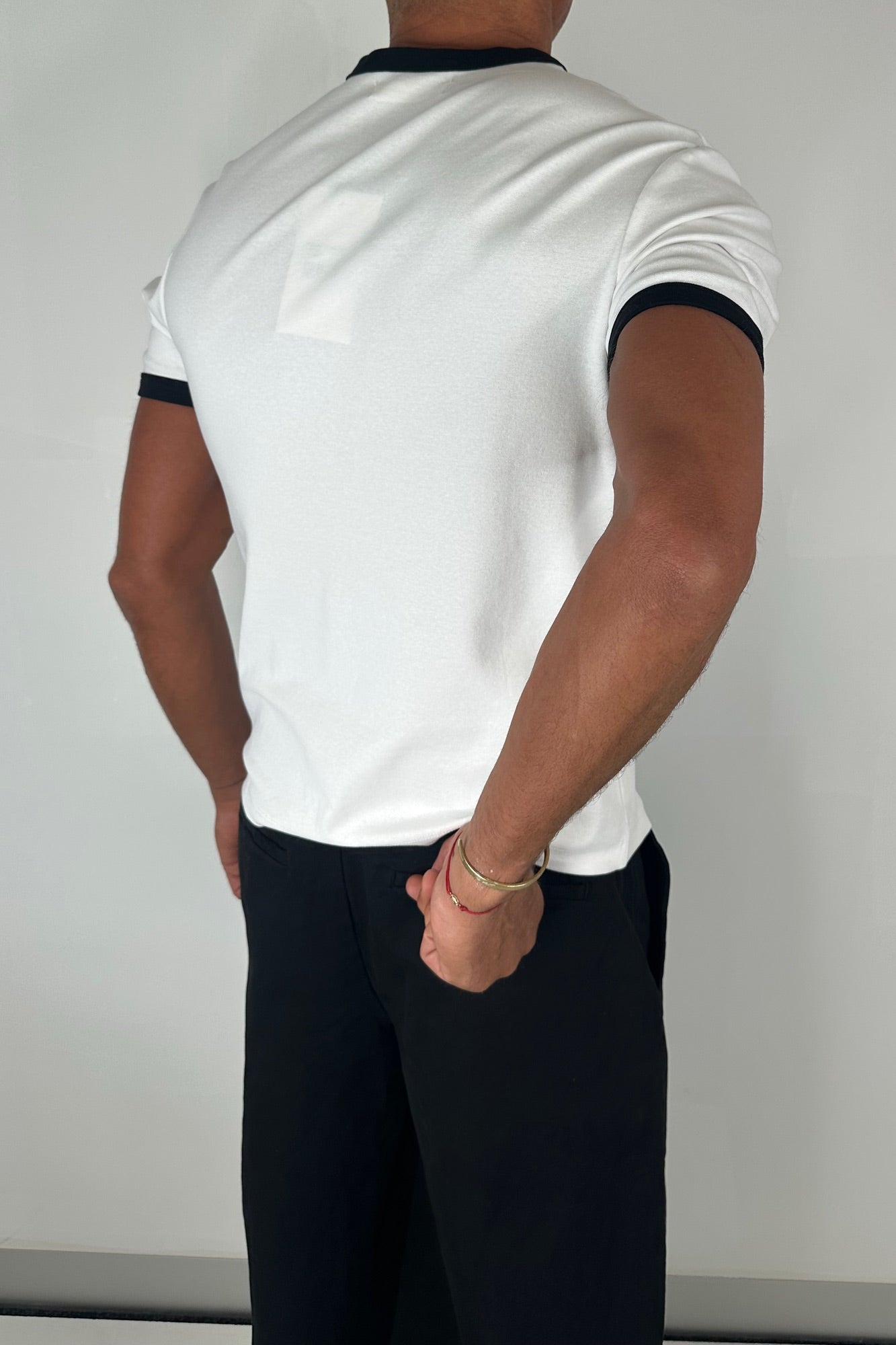 Charlie Ringer Tee White