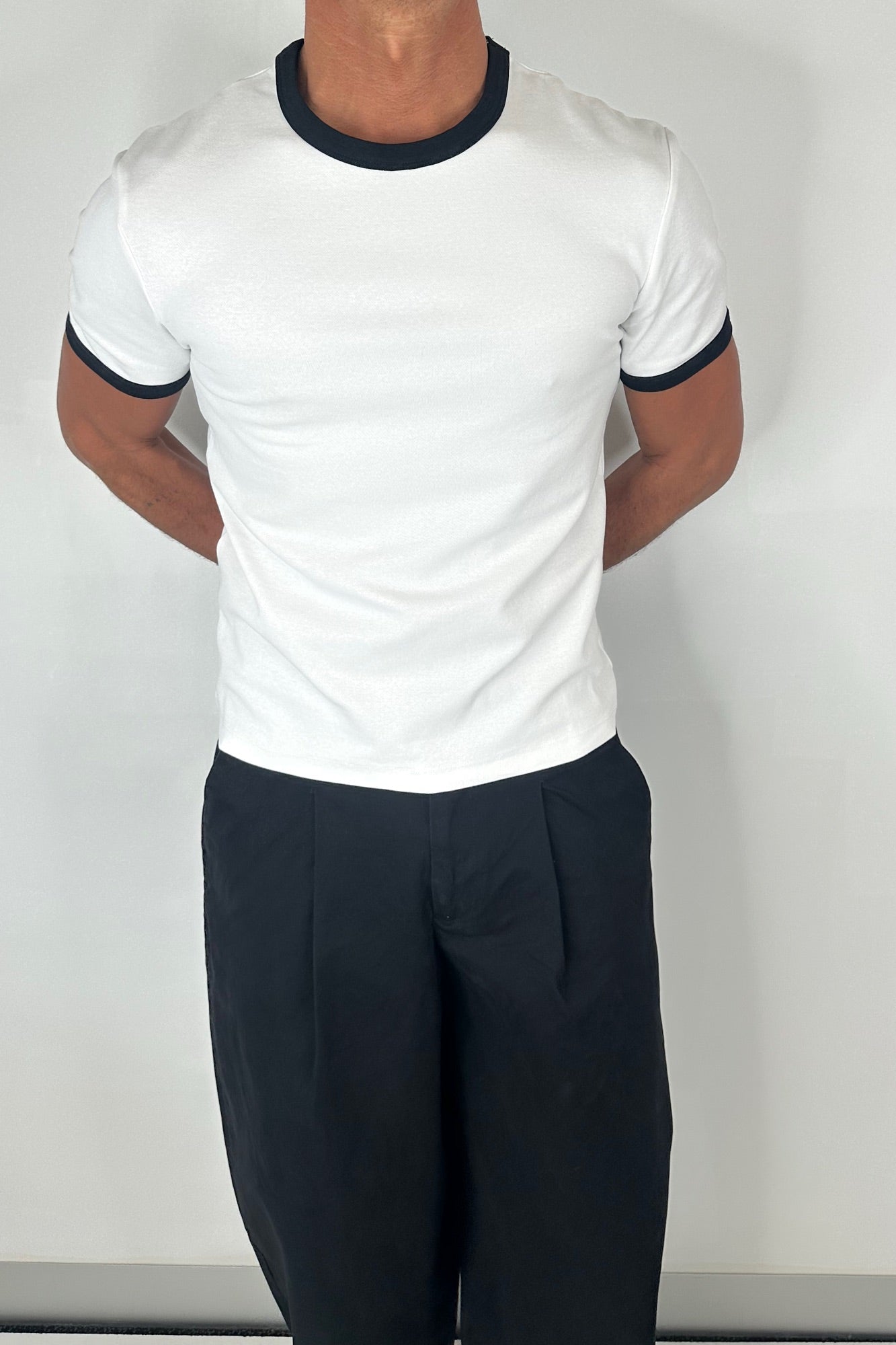 Charlie Ringer Tee White