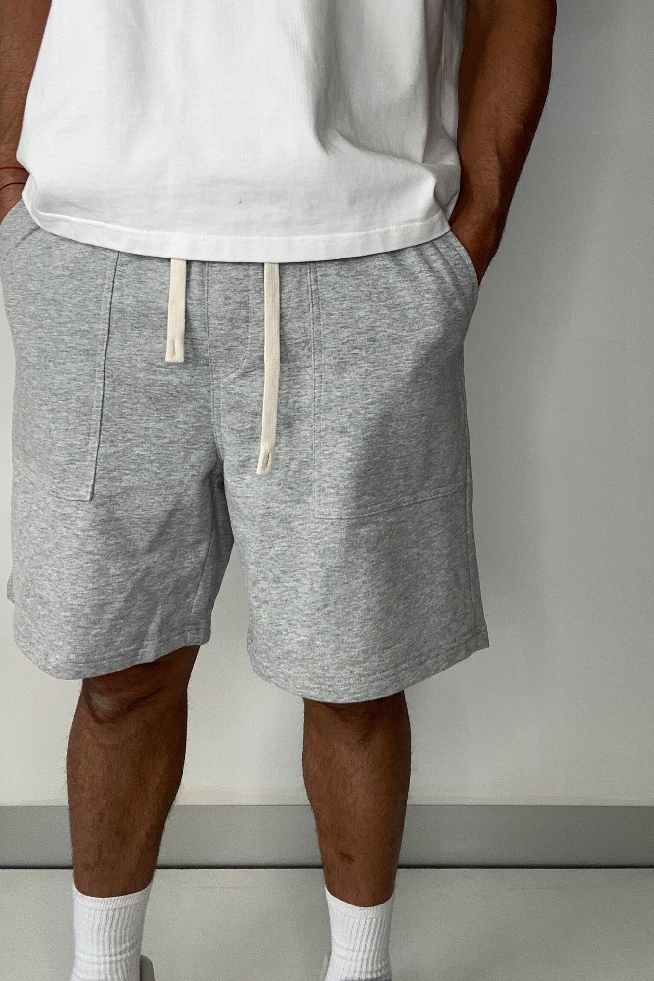 Jude Jersey Short Grey