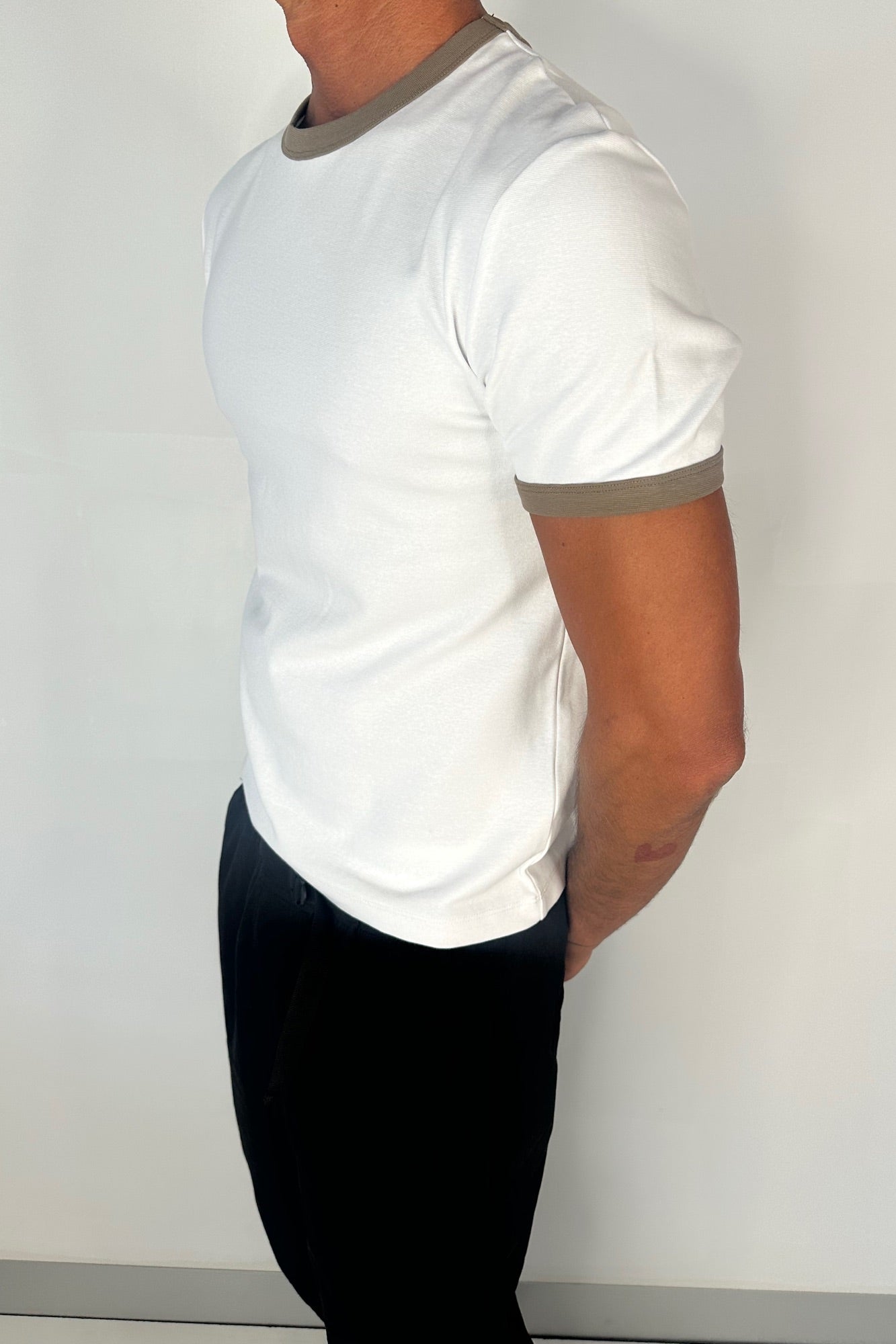 Charlie Ringer Tee Mocha