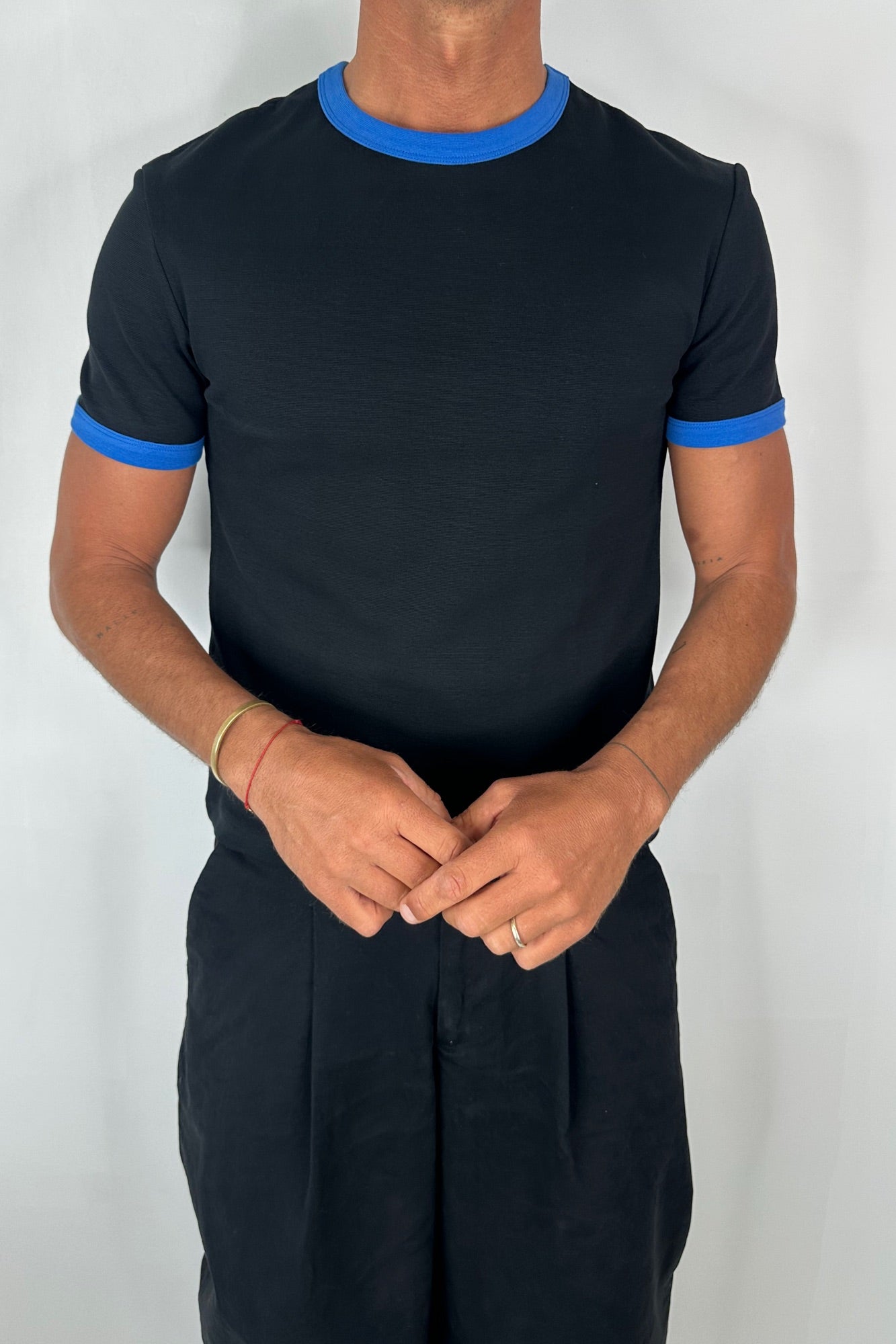 Charlie Ringer Tee Black